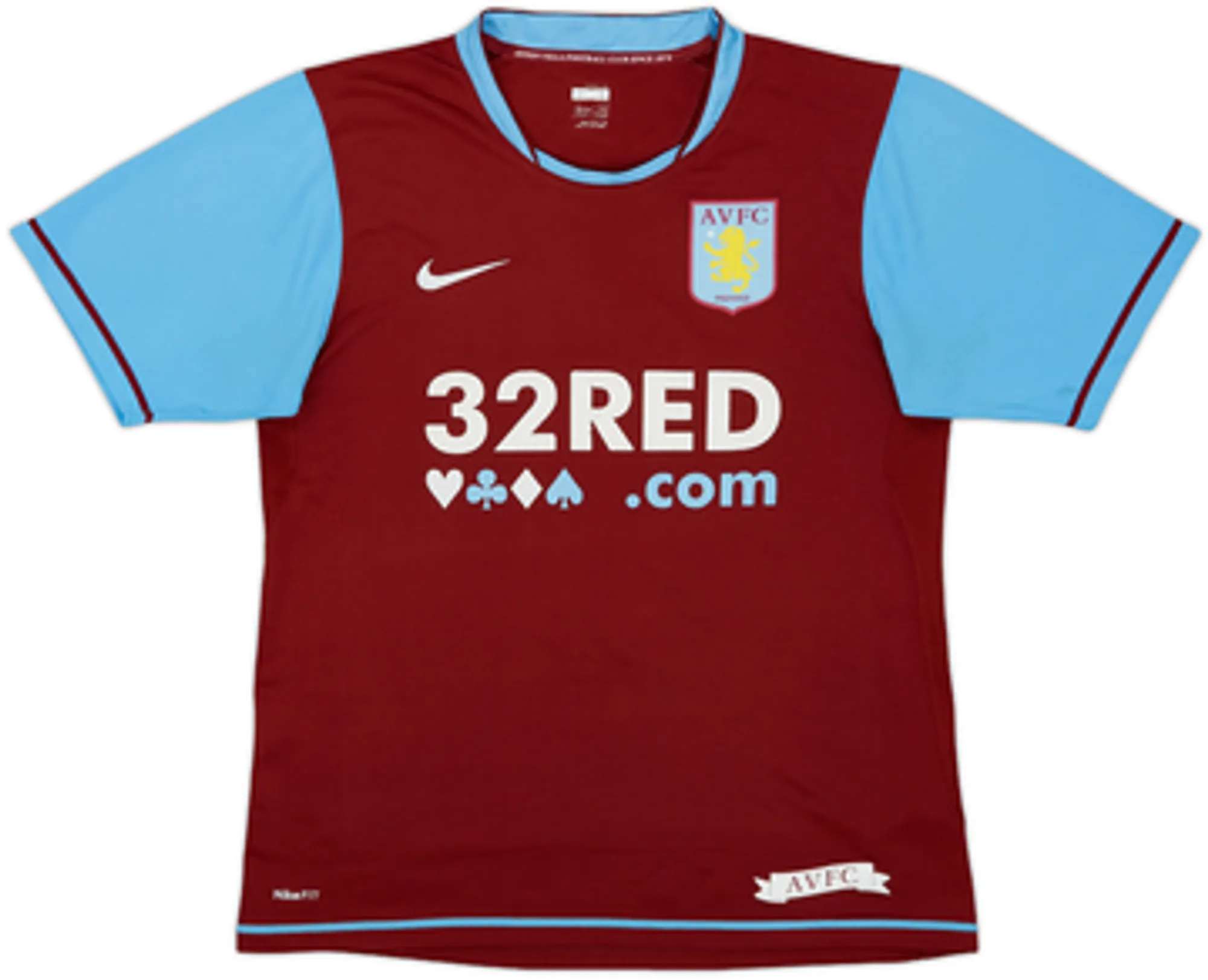 2007-08 Aston Villa Home Shirt Barry #6 - 5/10 - (M.Boys)