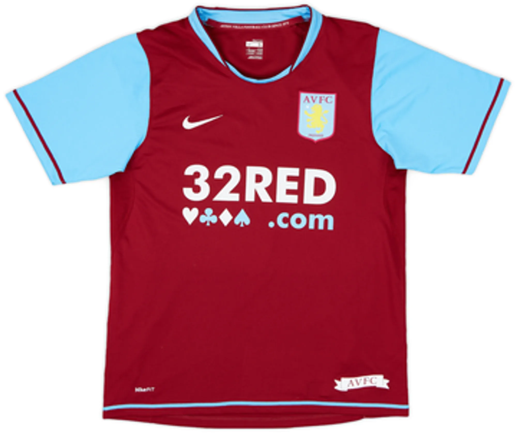 2007-08 Aston Villa Home Shirt Petrov #19 - 6/10 - (L)