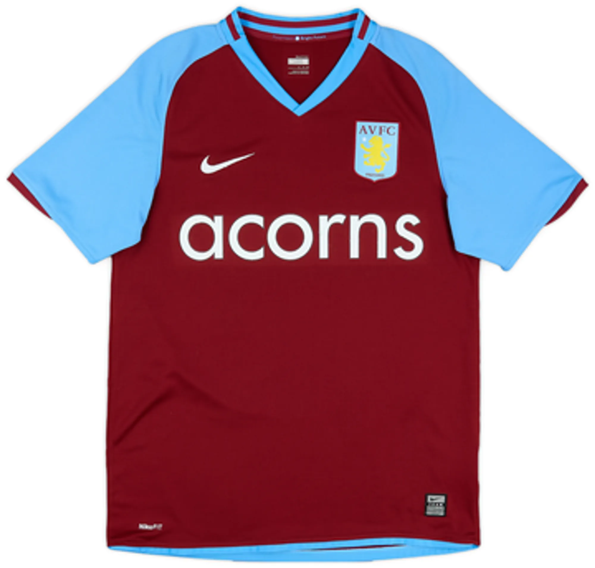 2008-09 Aston Villa Home Shirt Petrov #19 - 7/10 - (M)