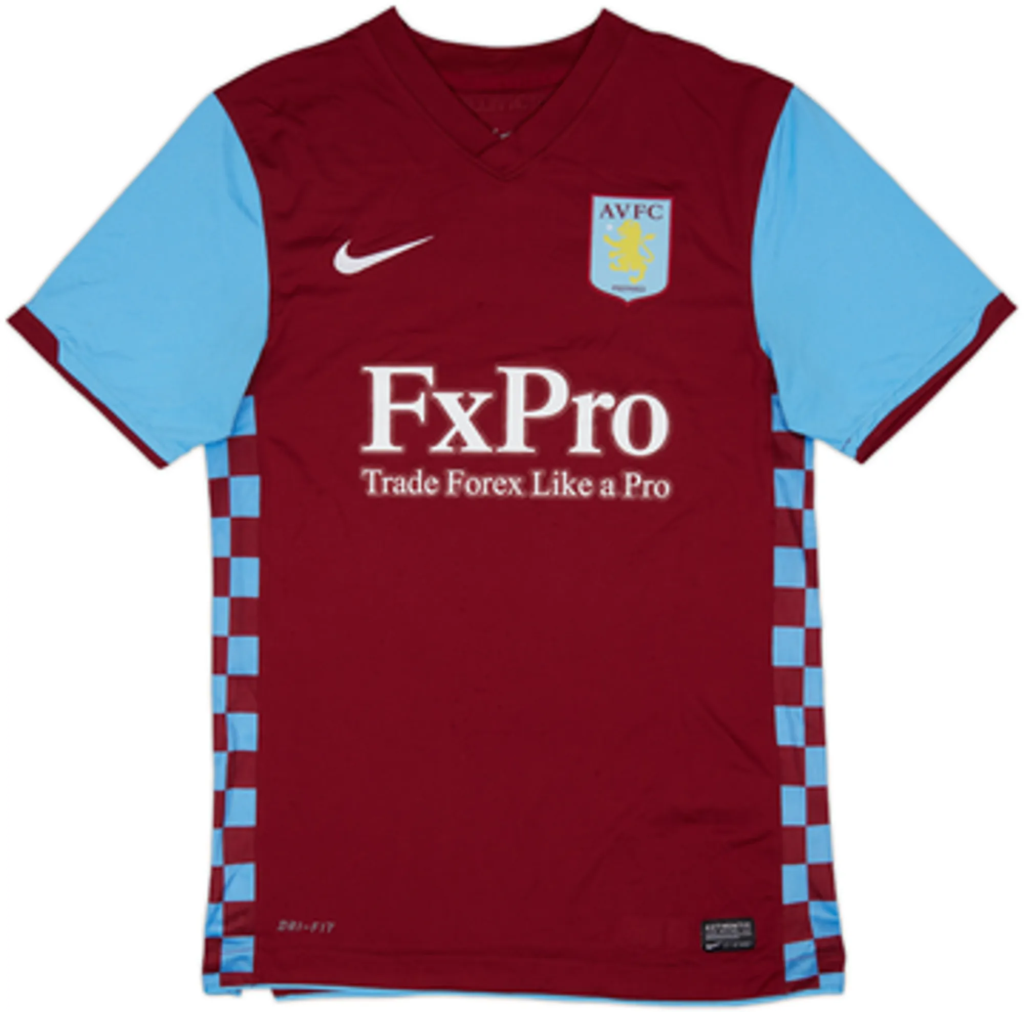 2010-11 Aston Villa Home Shirt Albrighton #12 - 9/10 - (S)