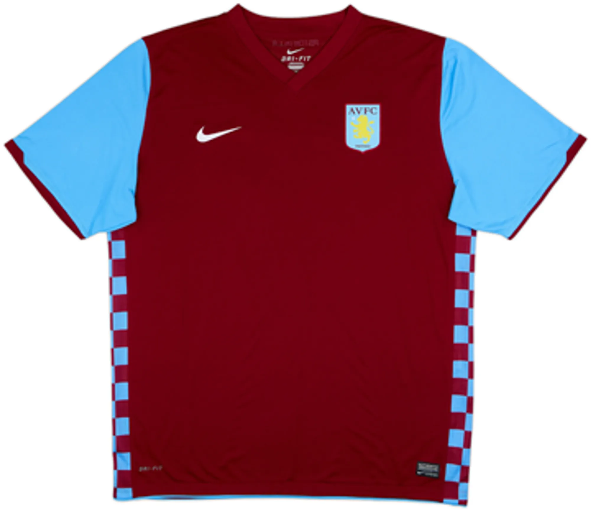 2010-11 Aston Villa Player Issue Home Shirt Petrov #19 - 9/10 - (XXL)