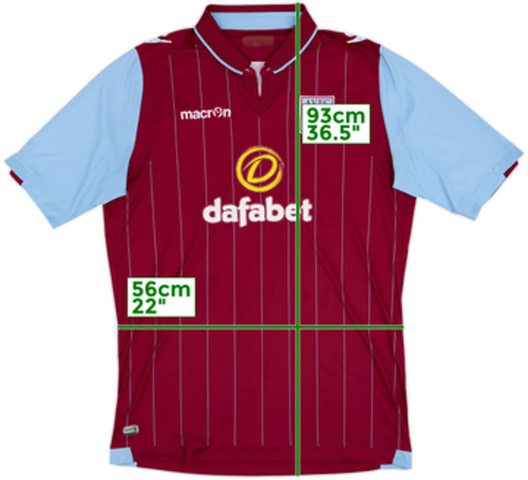 2014-15 Aston Villa Home Shirt - 5/10 - (XL)