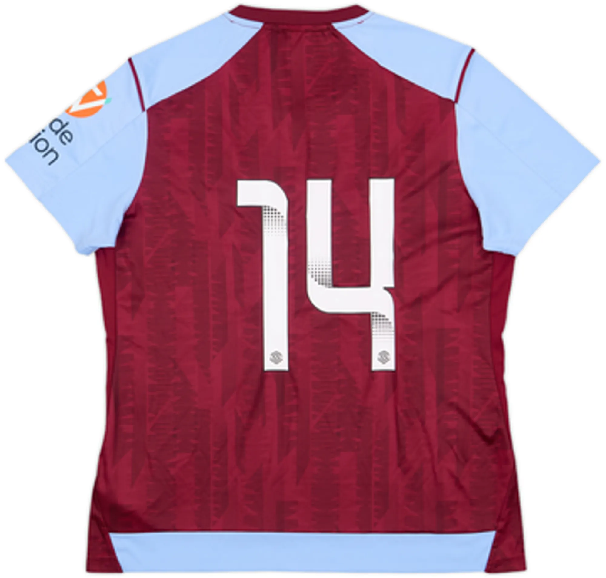 2023-24 Aston Villa Home Shirt #14 (Women's L)
