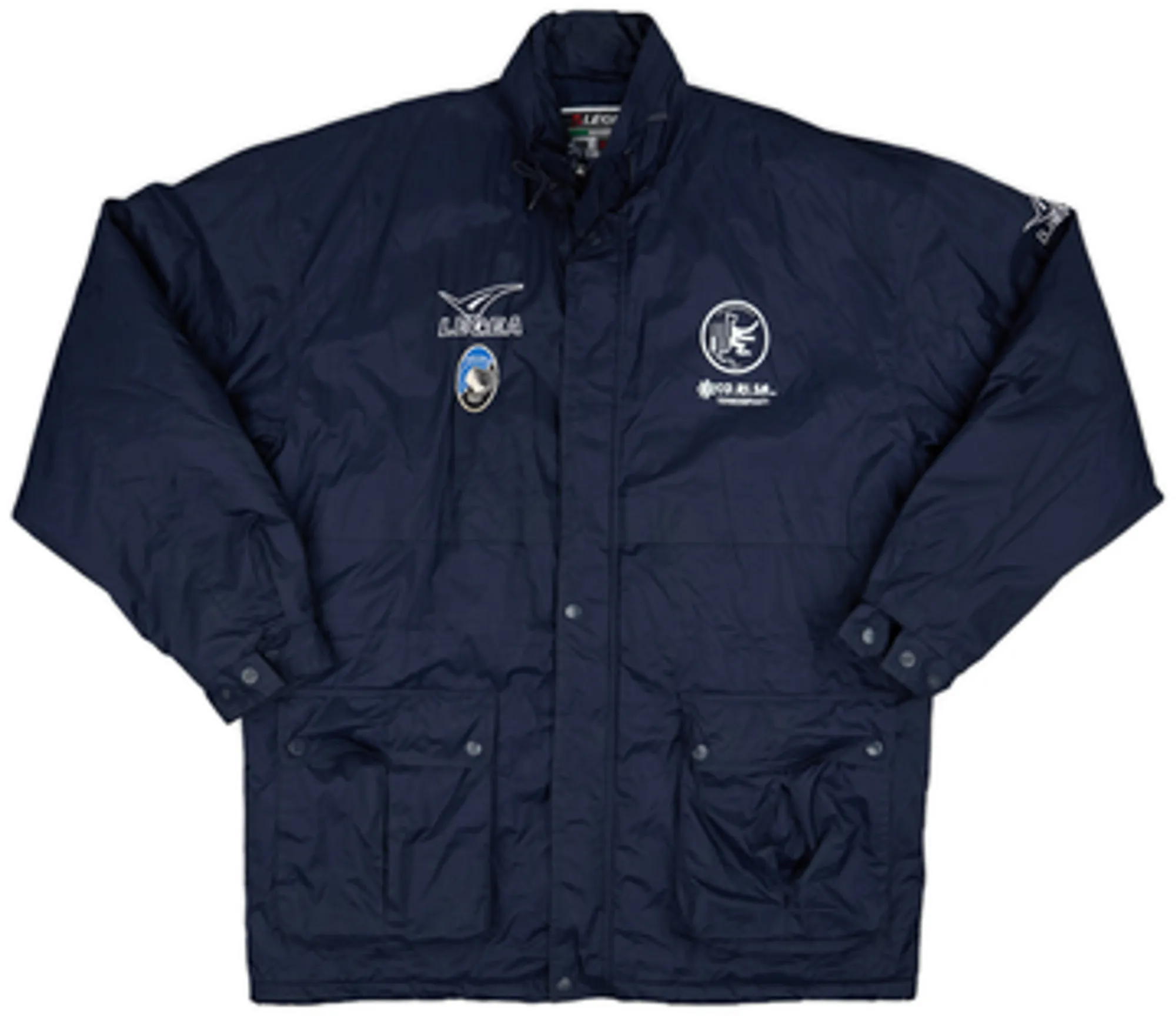 2000s Atalanta (US Vighignolo) Legea Padded Bench Coat - 8/10 - (XXL)