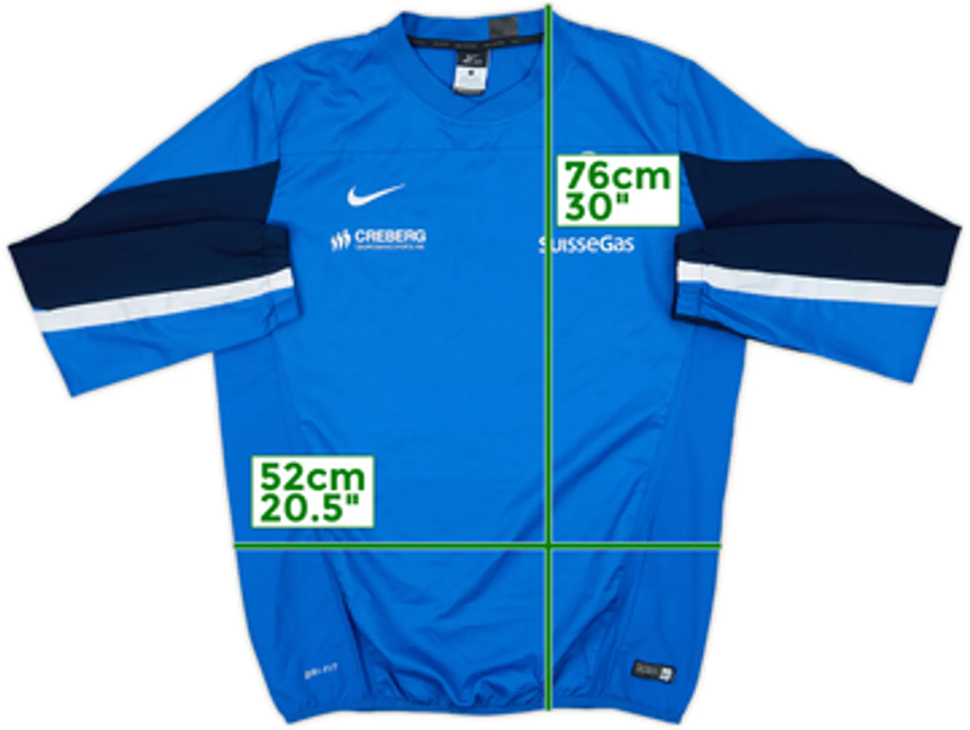 2014-15 Atalanta Nike Sweat Top - 8/10 - (L)