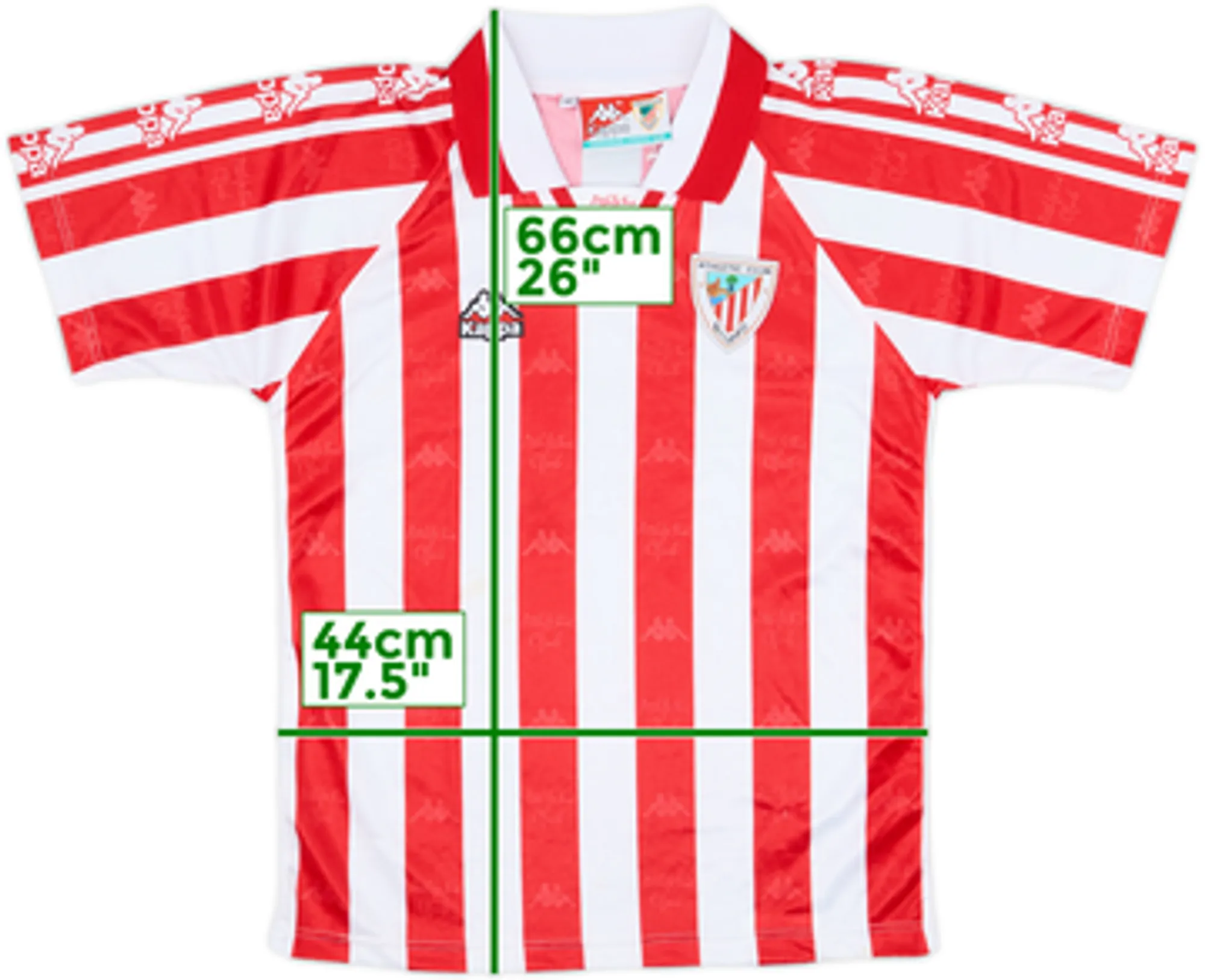 1995-97 Athletic Bilbao Home Shirt - 7/10 - (XL.Boys)