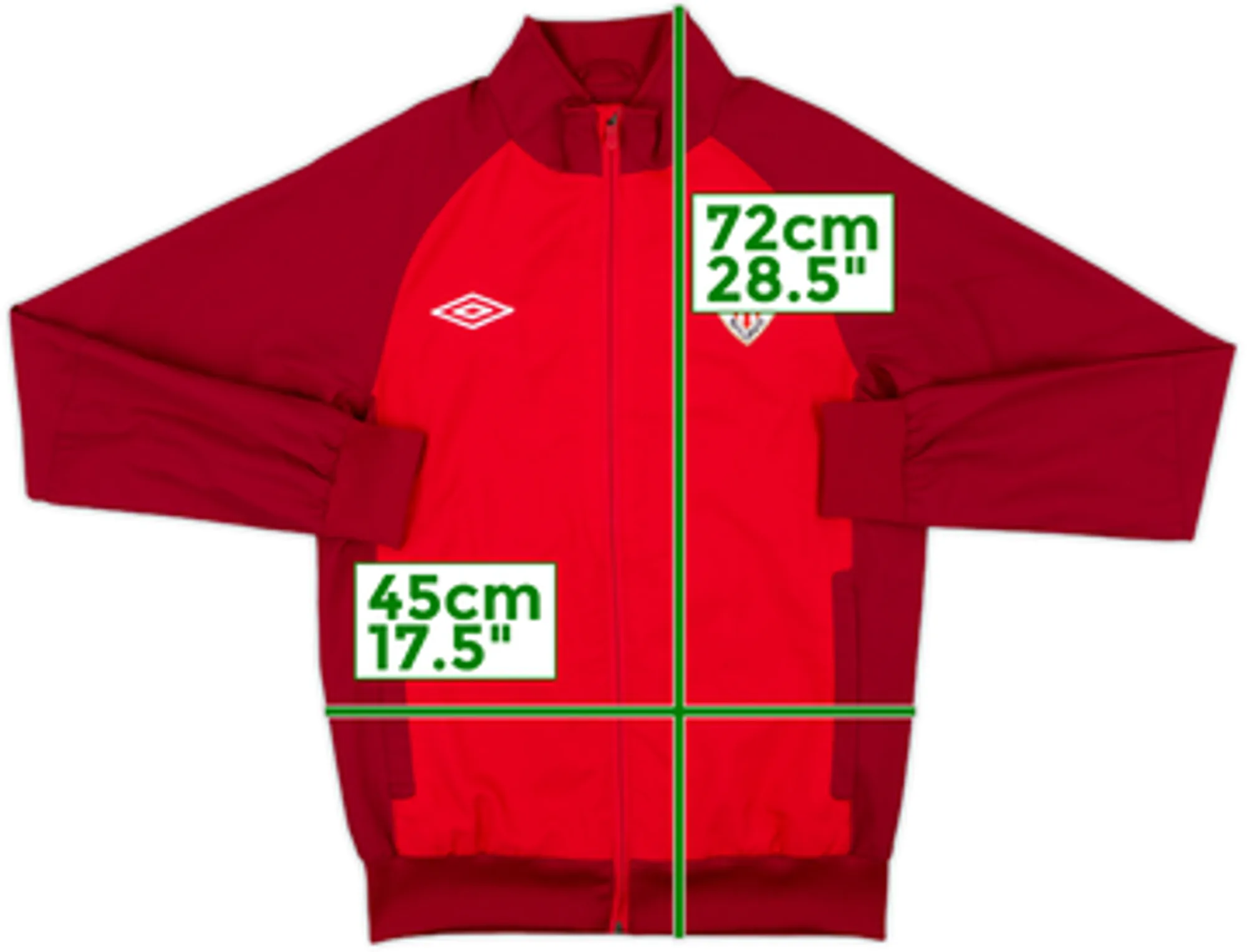 2012-13 Athletic Bilbao Umbro Track Jacket - 9/10 - (M)