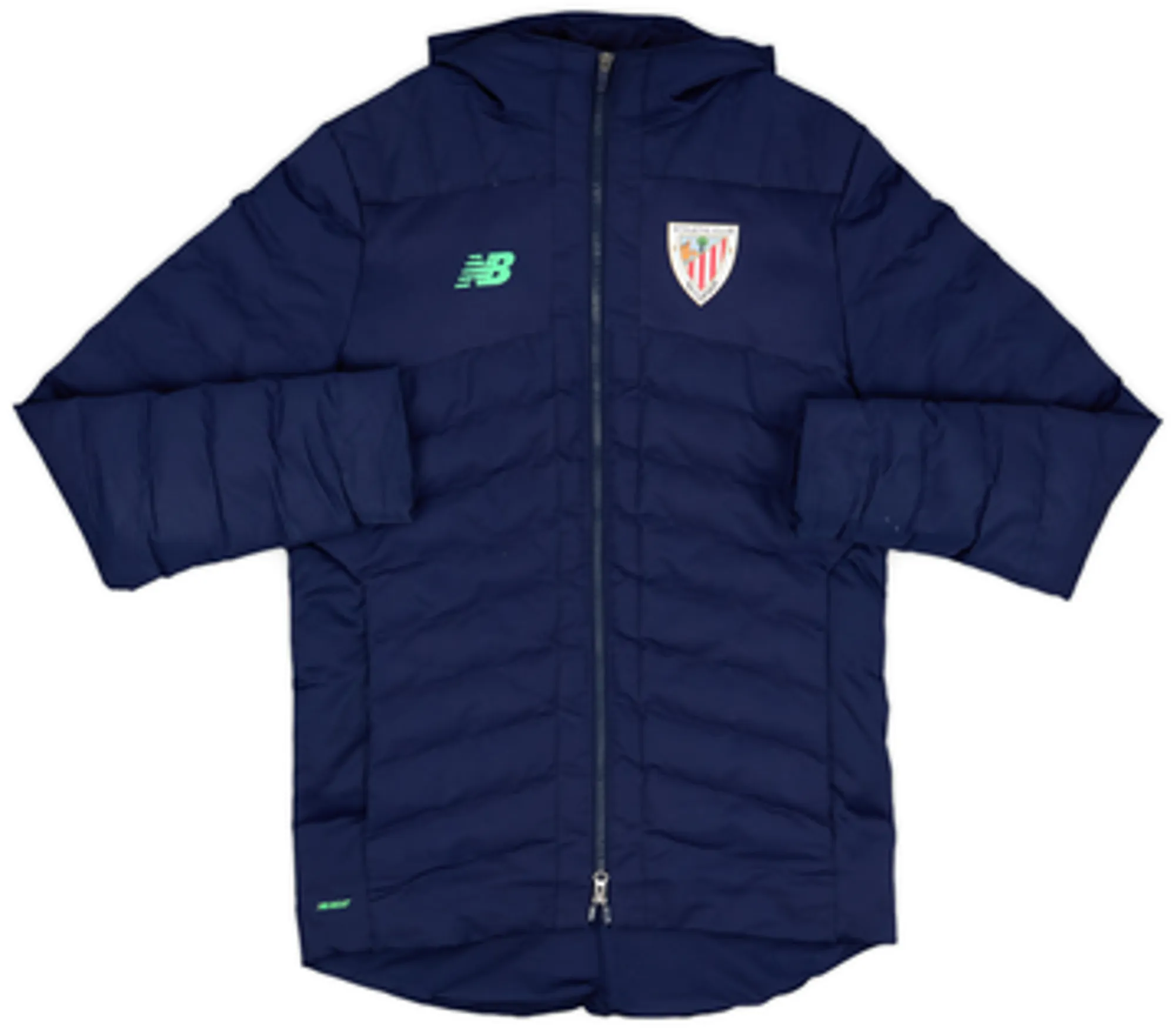2020-21 Athletic Bilbao New Balance Padded Bench Coat - 9/10 - (S)