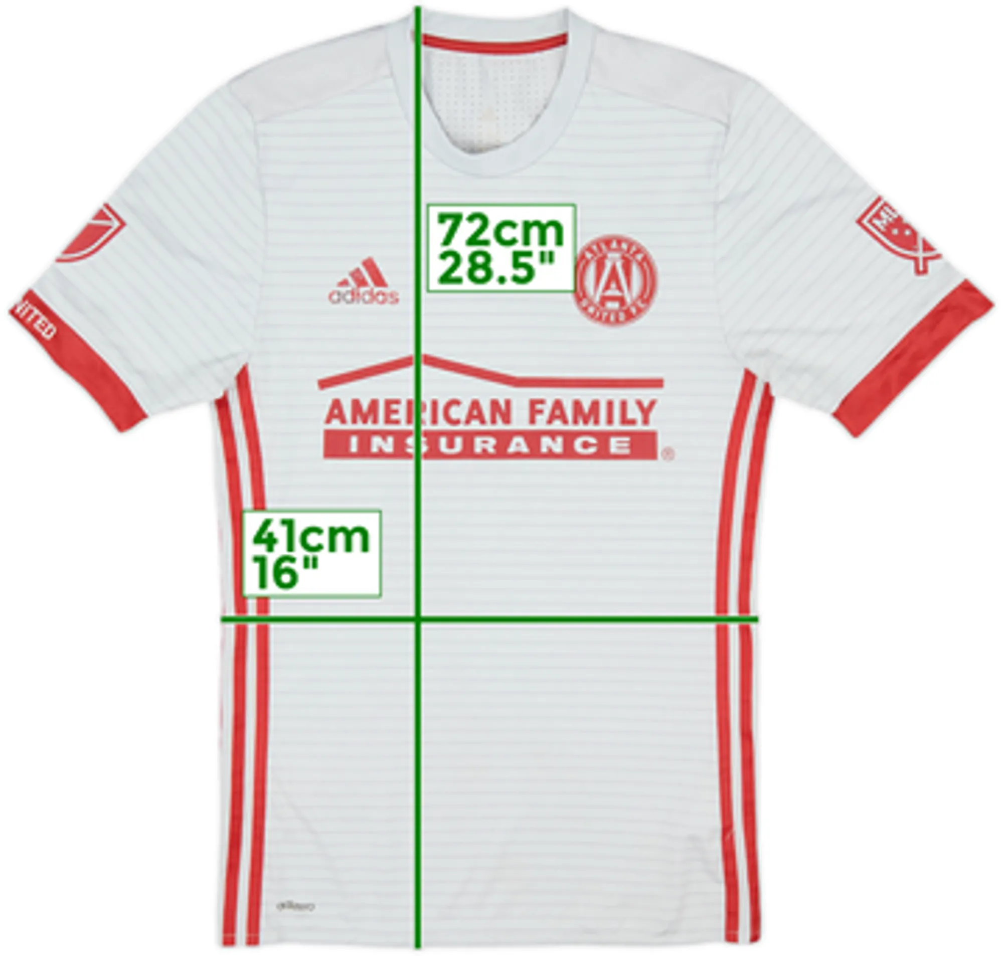 2017 Atlanta United Authentic Away Shirt - 6/10 - (S)
