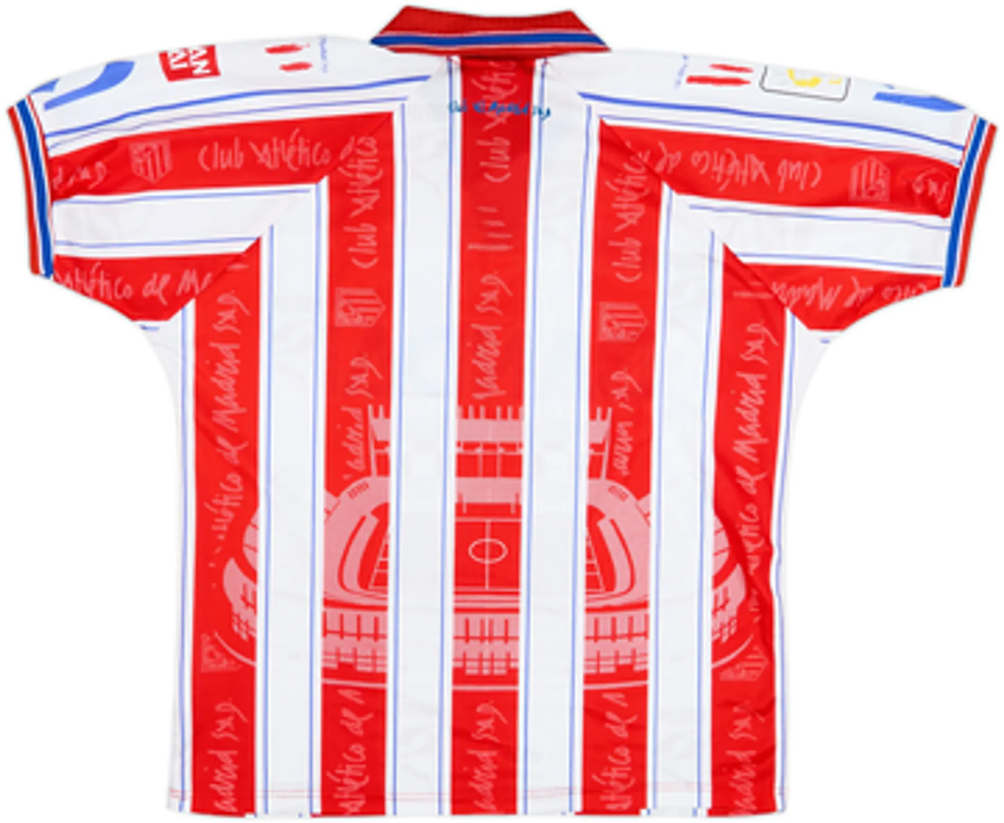 1996-97 Atletico Madrid Home Shirt - 8/10 - (M)