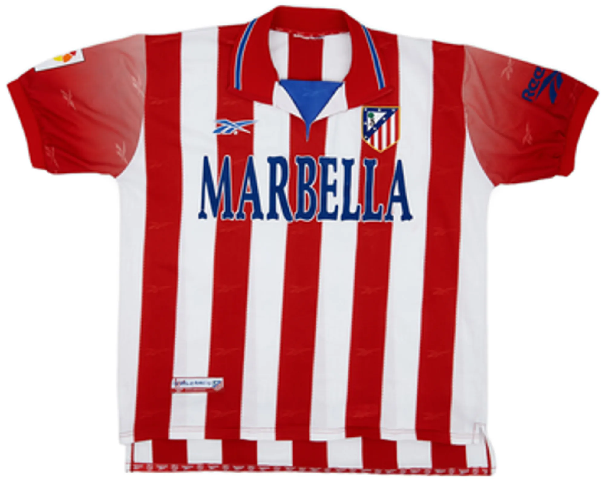 1998-99 Atletico Madrid Home Shirt - 6/10 - (L.Boys)