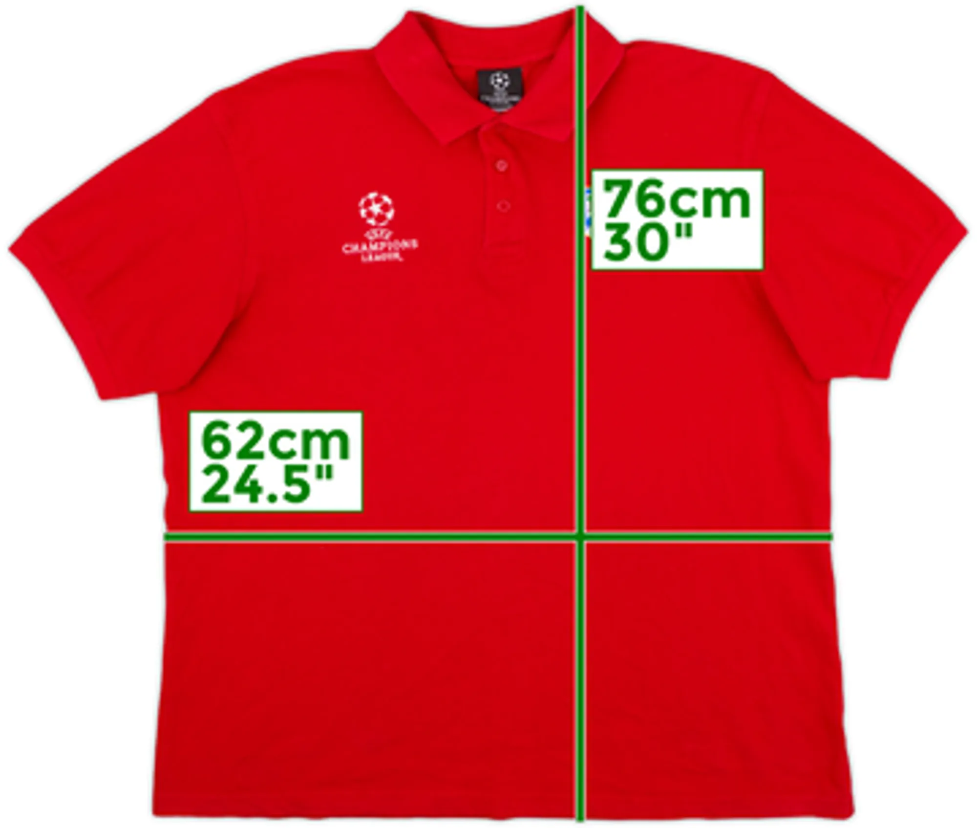 2010-11 Atletico Madrid Champions League Polo Shirt - 8/10 - (XXL)