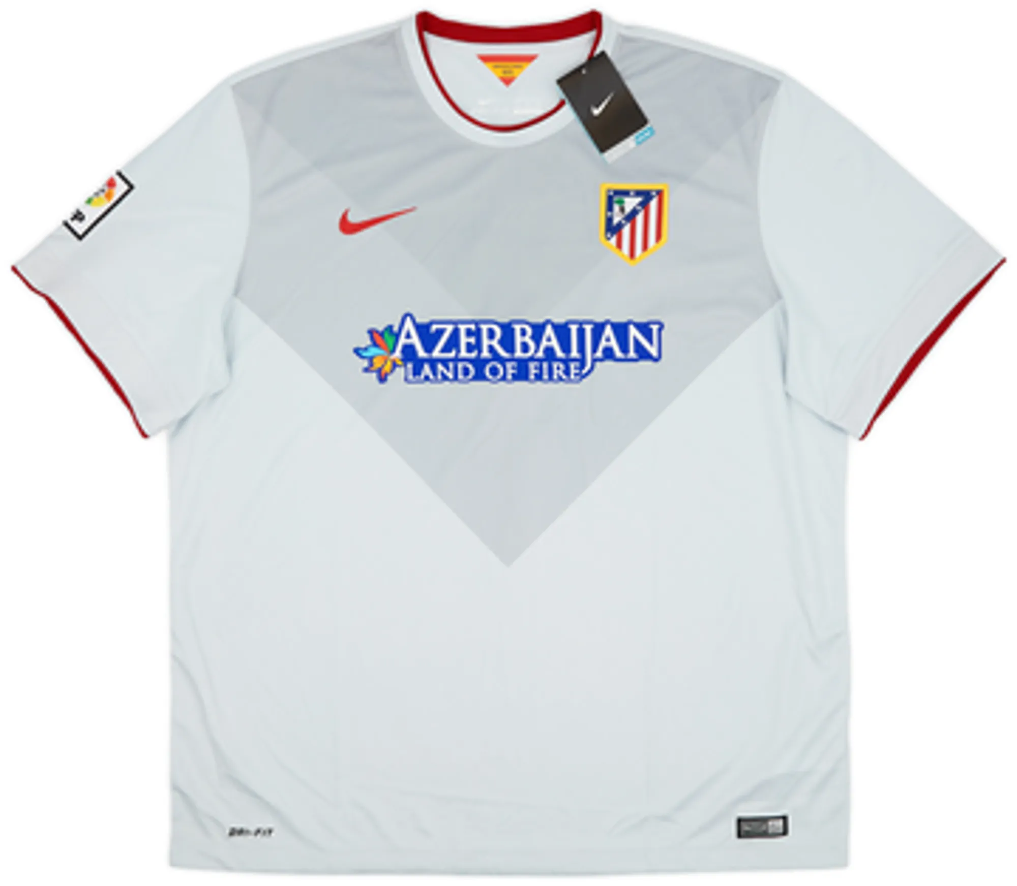 2014-15 Atletico Madrid Away Shirt Mandzukic #9 (XXL)