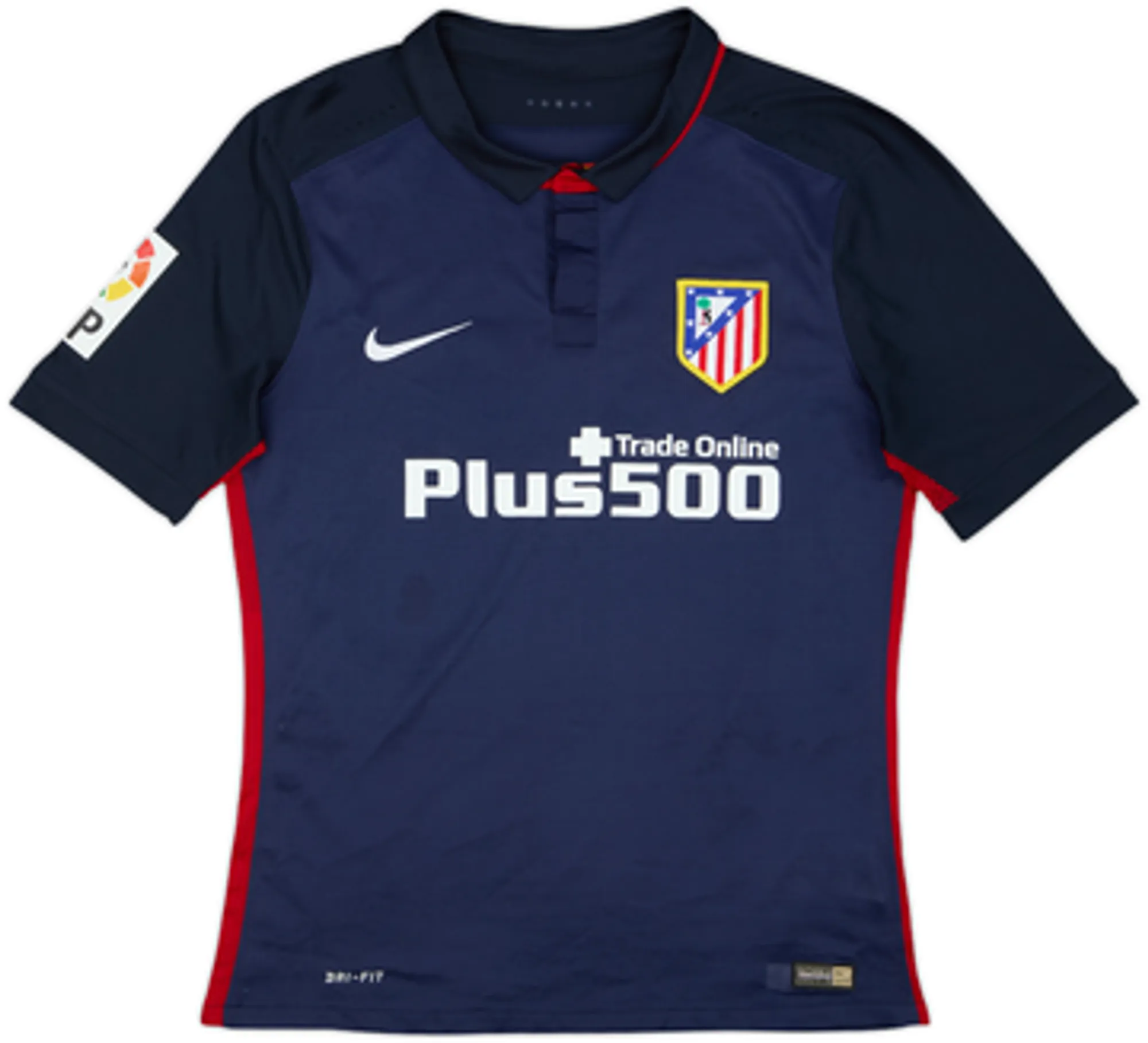 2015-16 Atletico Madrid Authentic Away Shirt J.M.Gimenez #24 - 9/10 - (M)