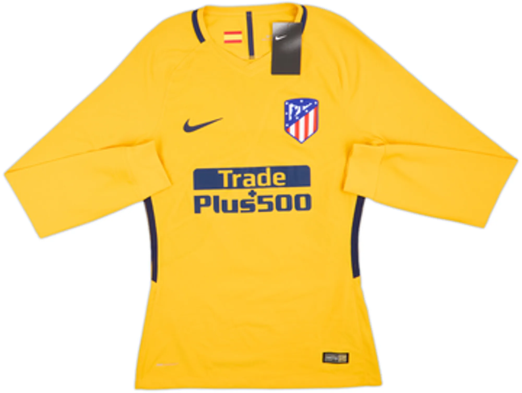 2017-18 Atletico Madrid Player Issue Away L/S Shirt F.Torres #9 (S)