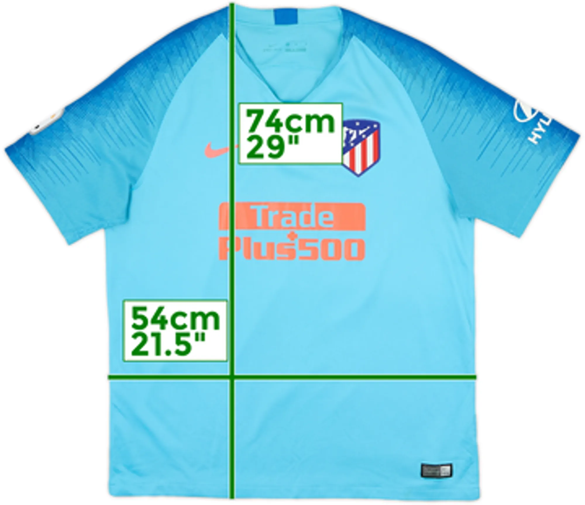 2018-19 Atletico Madrid Away Shirt - 8/10 - (XXL)