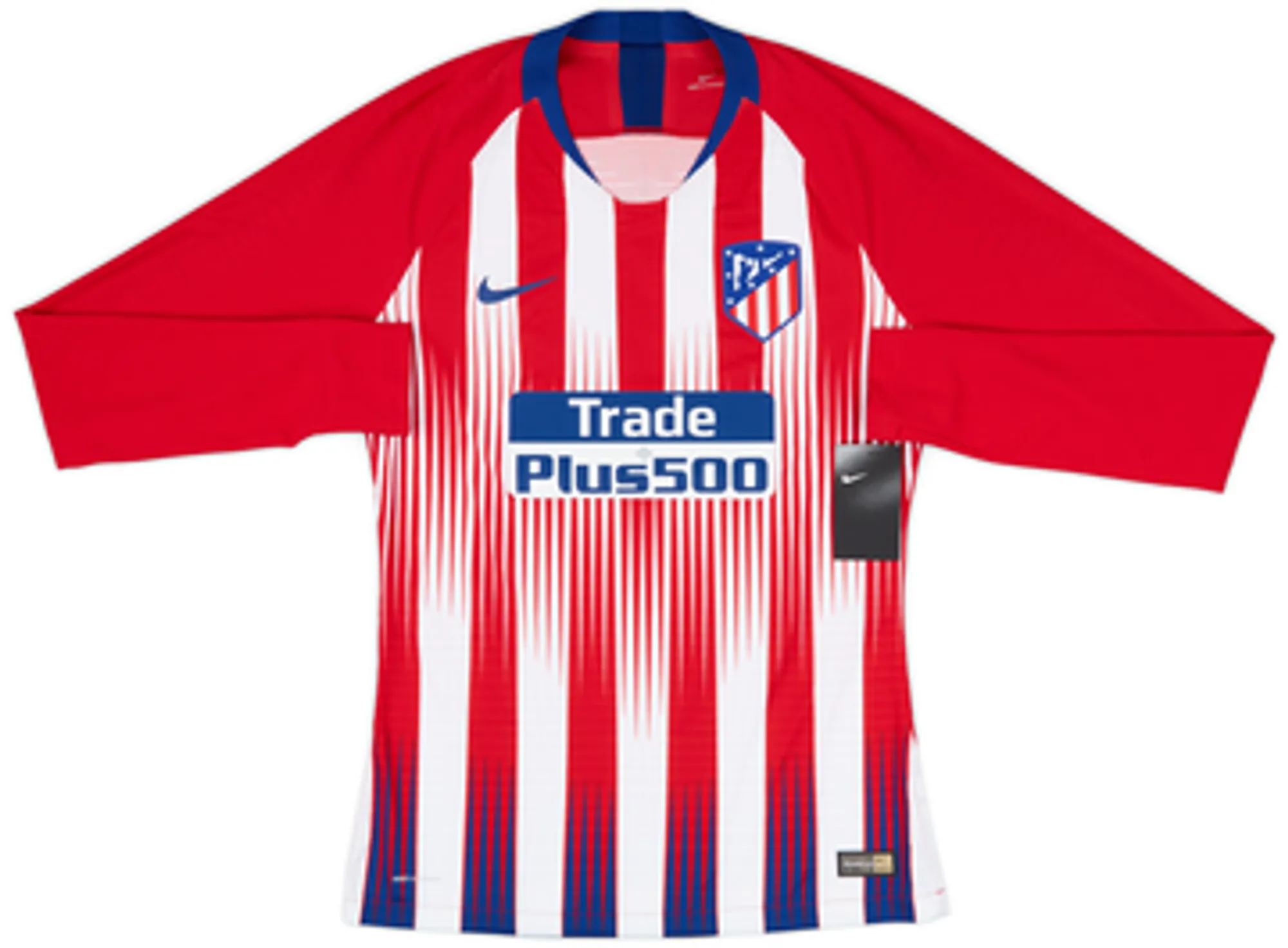 2018-19 Atletico Madrid Player Issue Home L/S Shirt Rodrigo #14 (M)