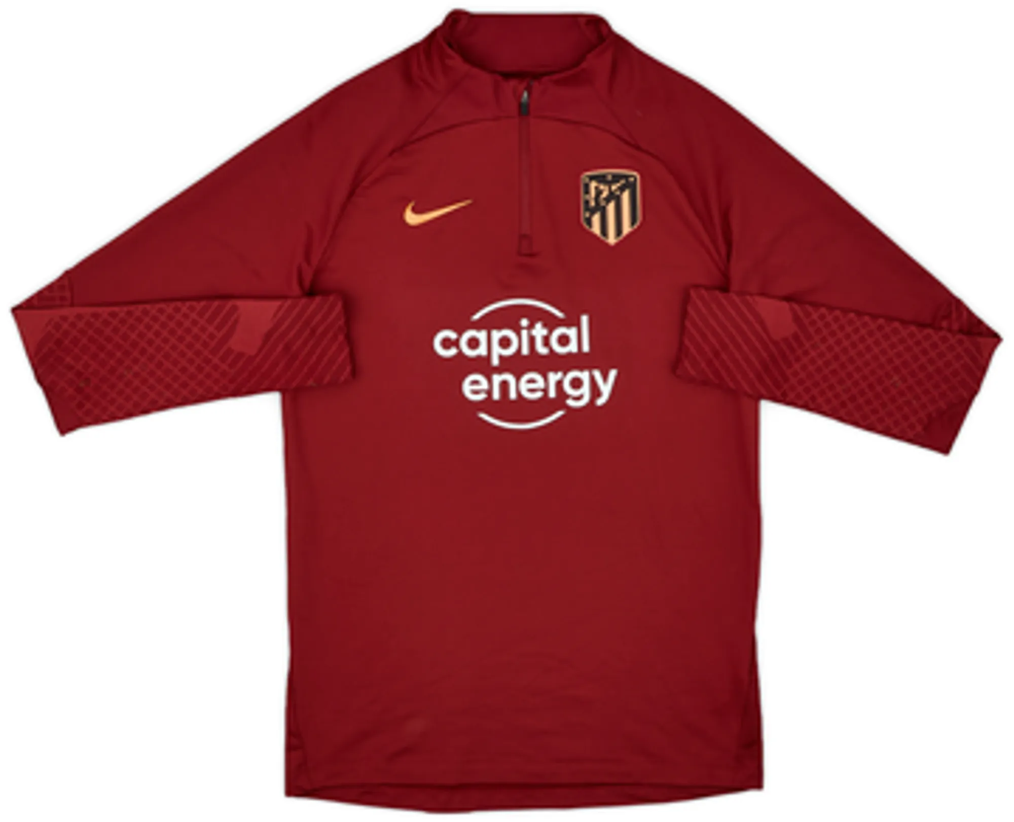 2022-23 Atletico Madrid Nike 1/4 Zip Training Top - 9/10 - (S)