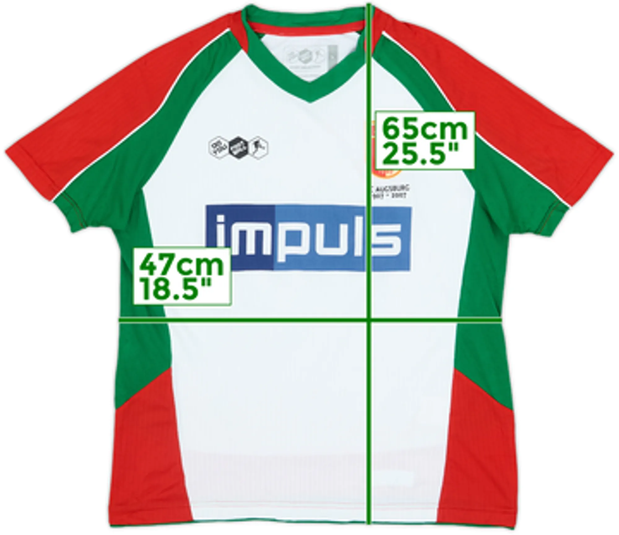 2007-08 Augsburg Centenary Home Shirt - 8/10 - (L.Boys)