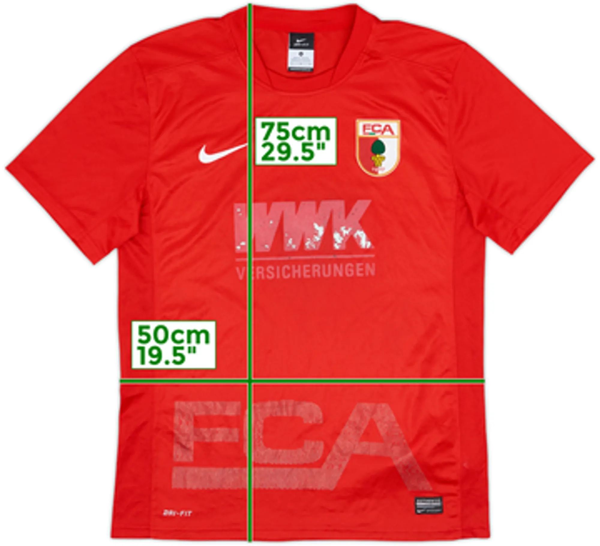 2015-16 Augsburg Away Shirt - 4/10 - (M)