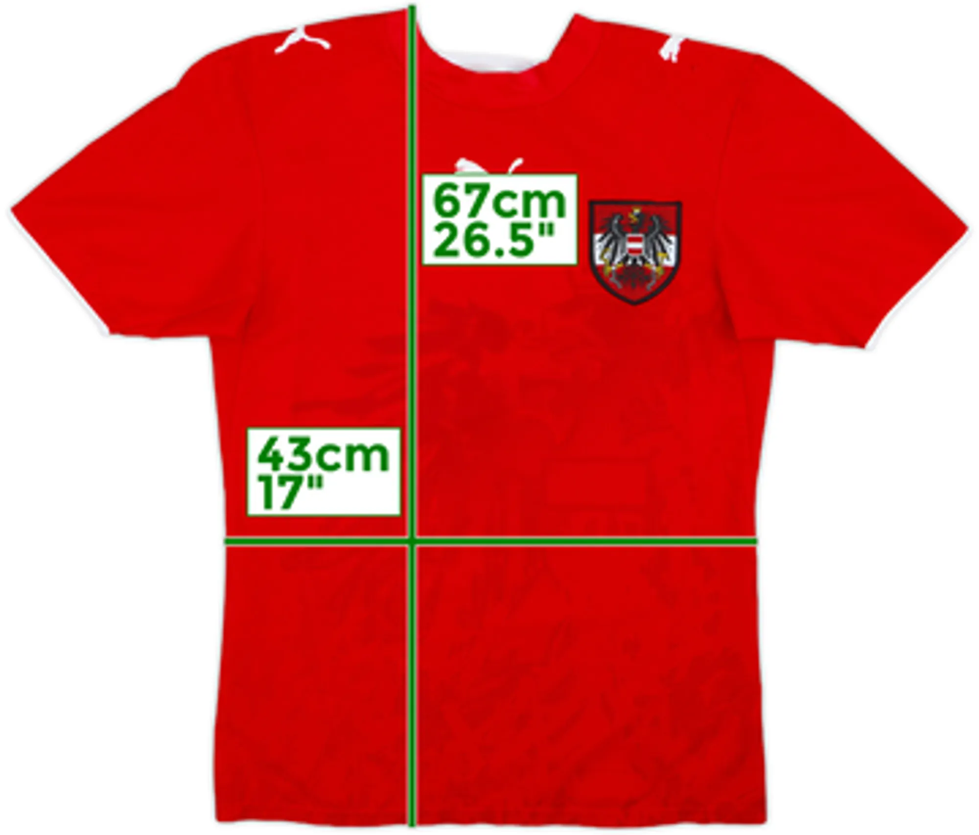 2006-08 Austria Home Shirt - 7/10 - (S)