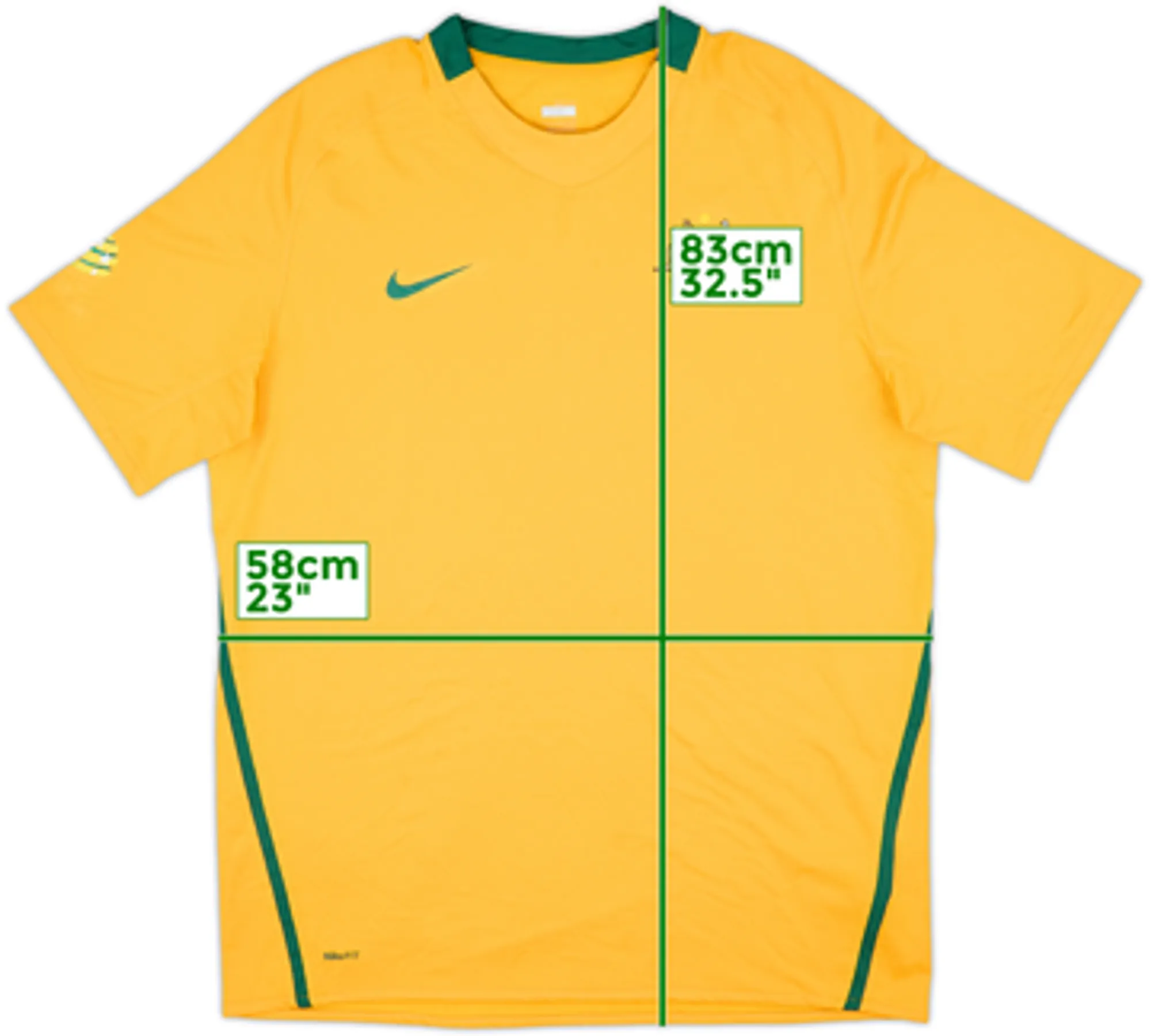 2008-10 Australia Home Shirt - 7/10 - (S)