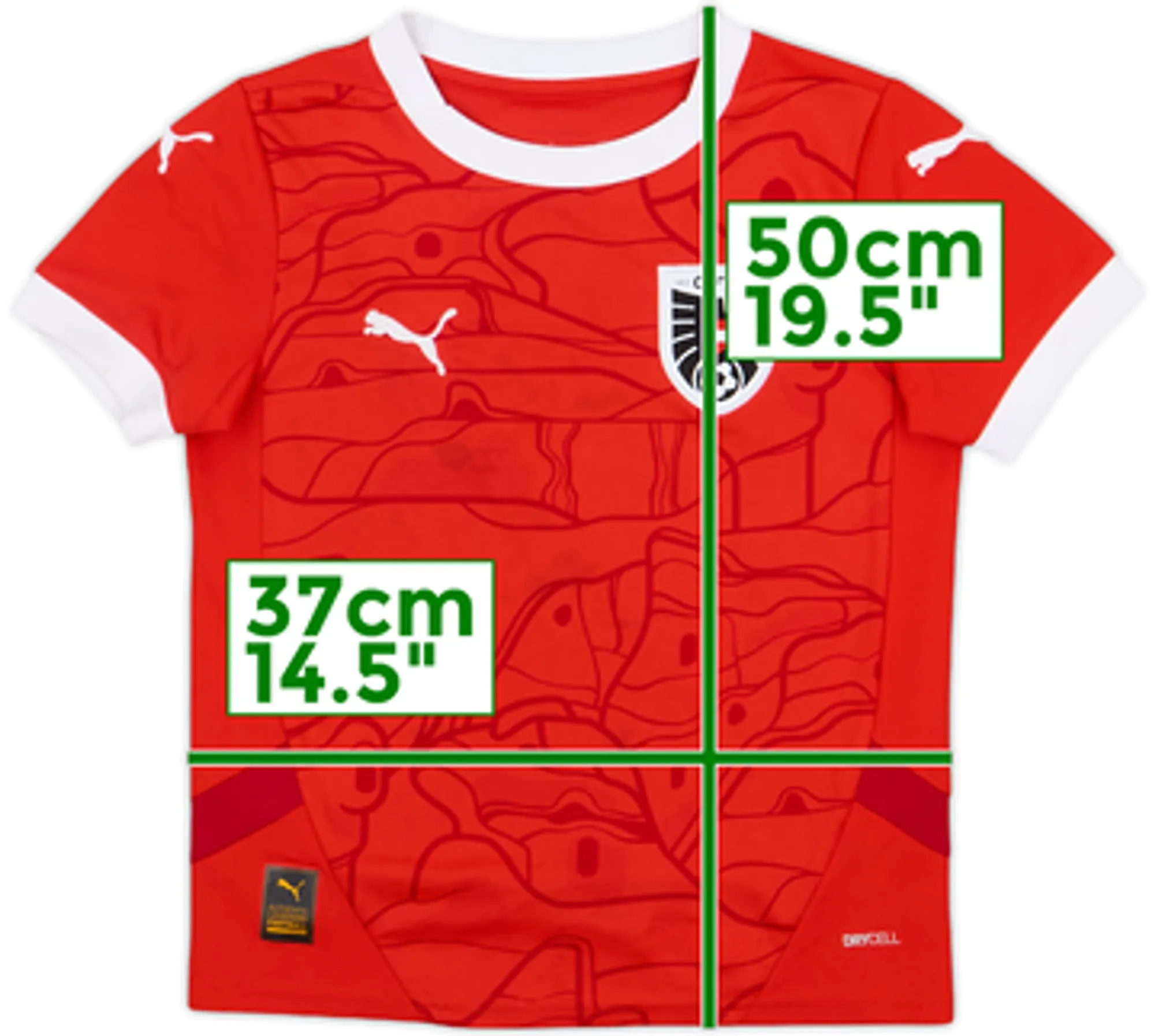 2024-25 Austria Home Shirt - 6/10 - (7-8 Years)