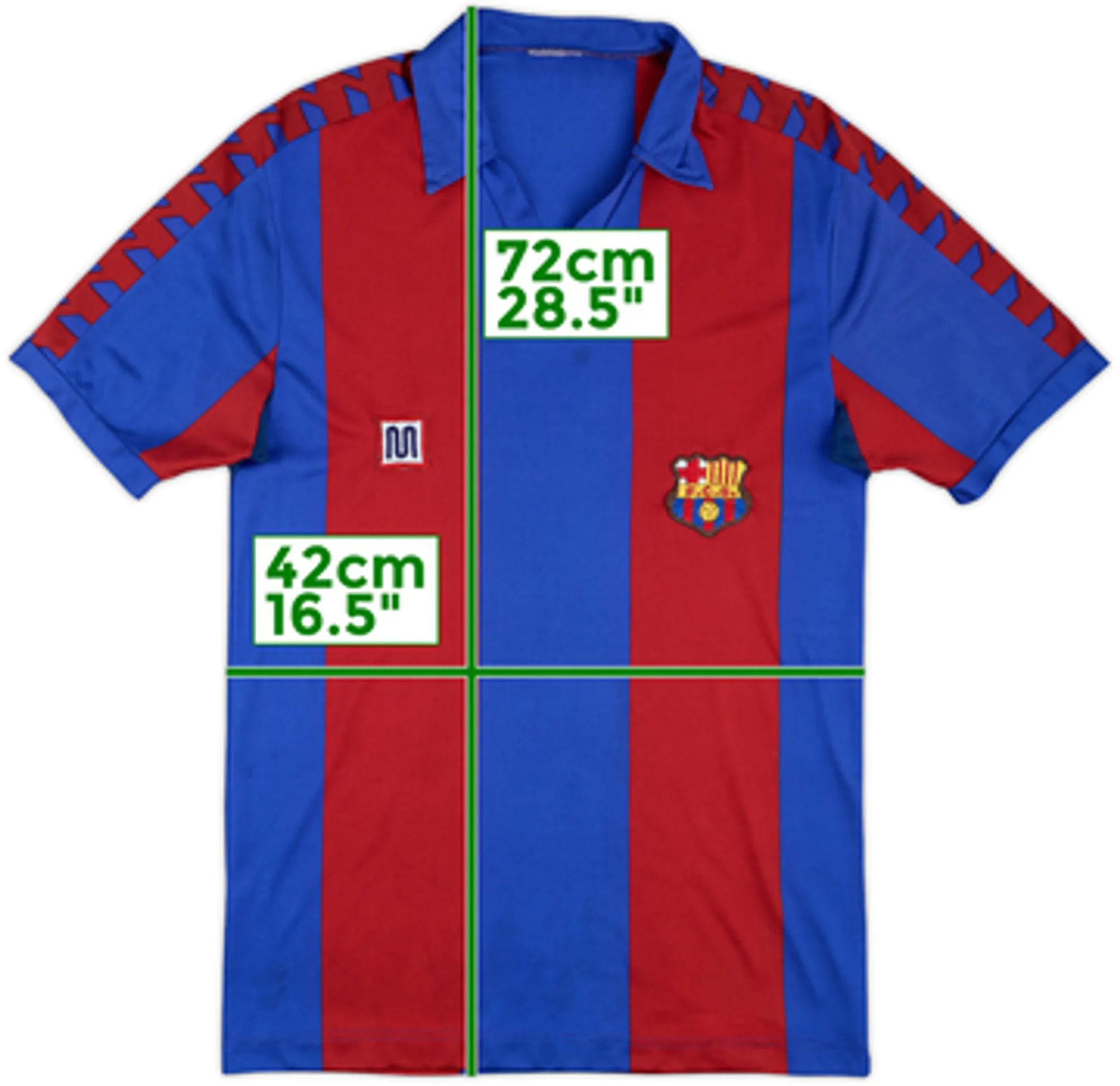 1984-89 Barcelona Home Shirt - 6/10 - (L)