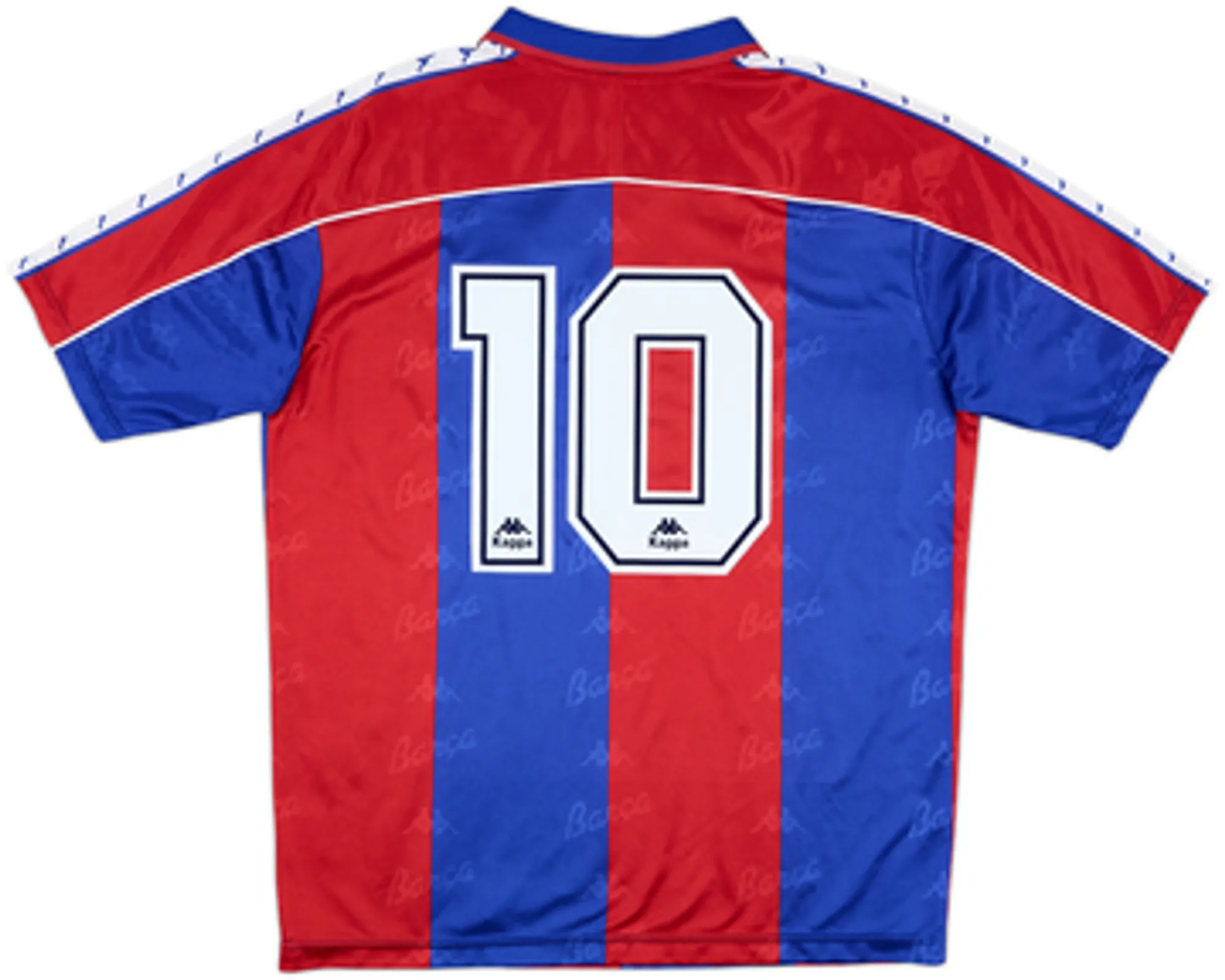 1992-95 Barcelona Home Shirt #10 - 8/10 - (L)