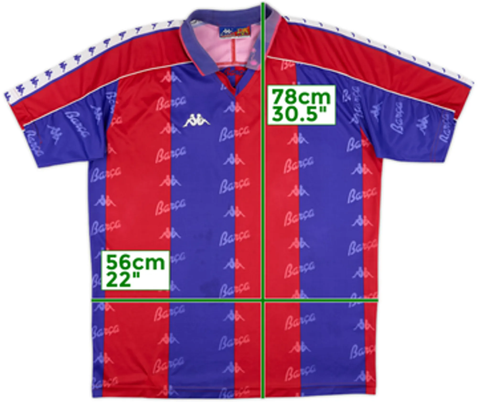 1992-95 Barcelona Home Shirt - 5/10 - (L)