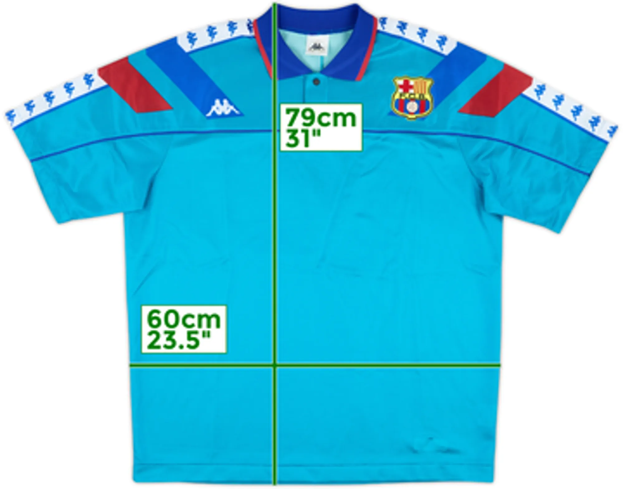 1992-95 Barcelona Away Shirt - 10/10 - (L)