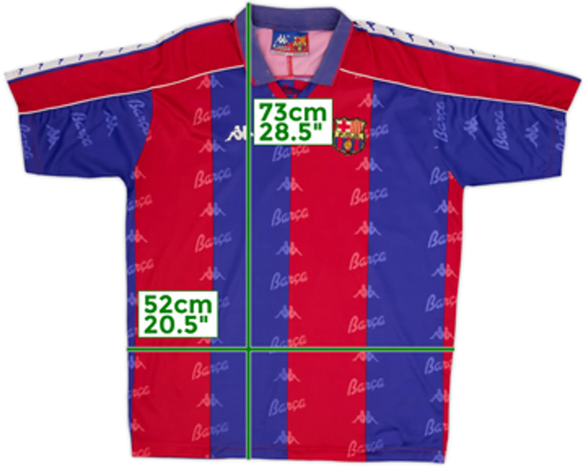 1992-95 Barcelona Home Shirt - 7/10 - (L)