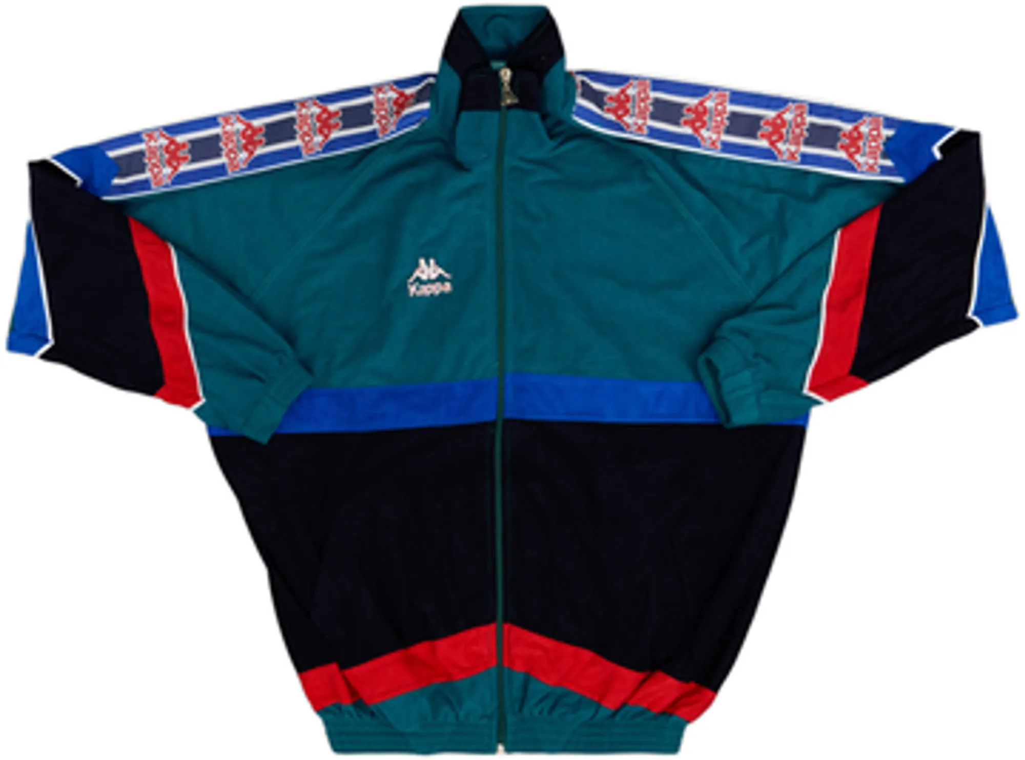 1995-96 Barcelona Kappa Training Tracksuit - 8/10 - (XL)