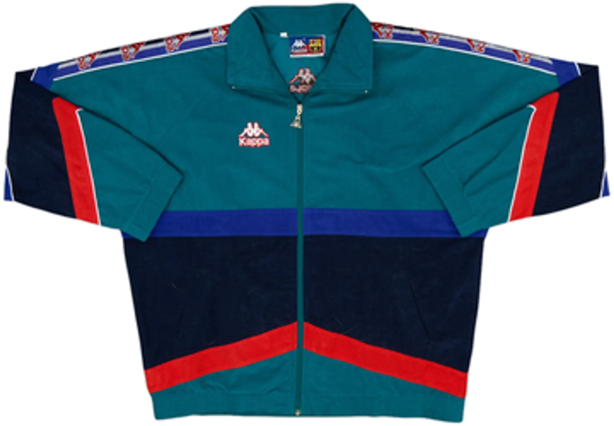1995-96 Barcelona Kappa Tracksuit - 8/10 - (L)