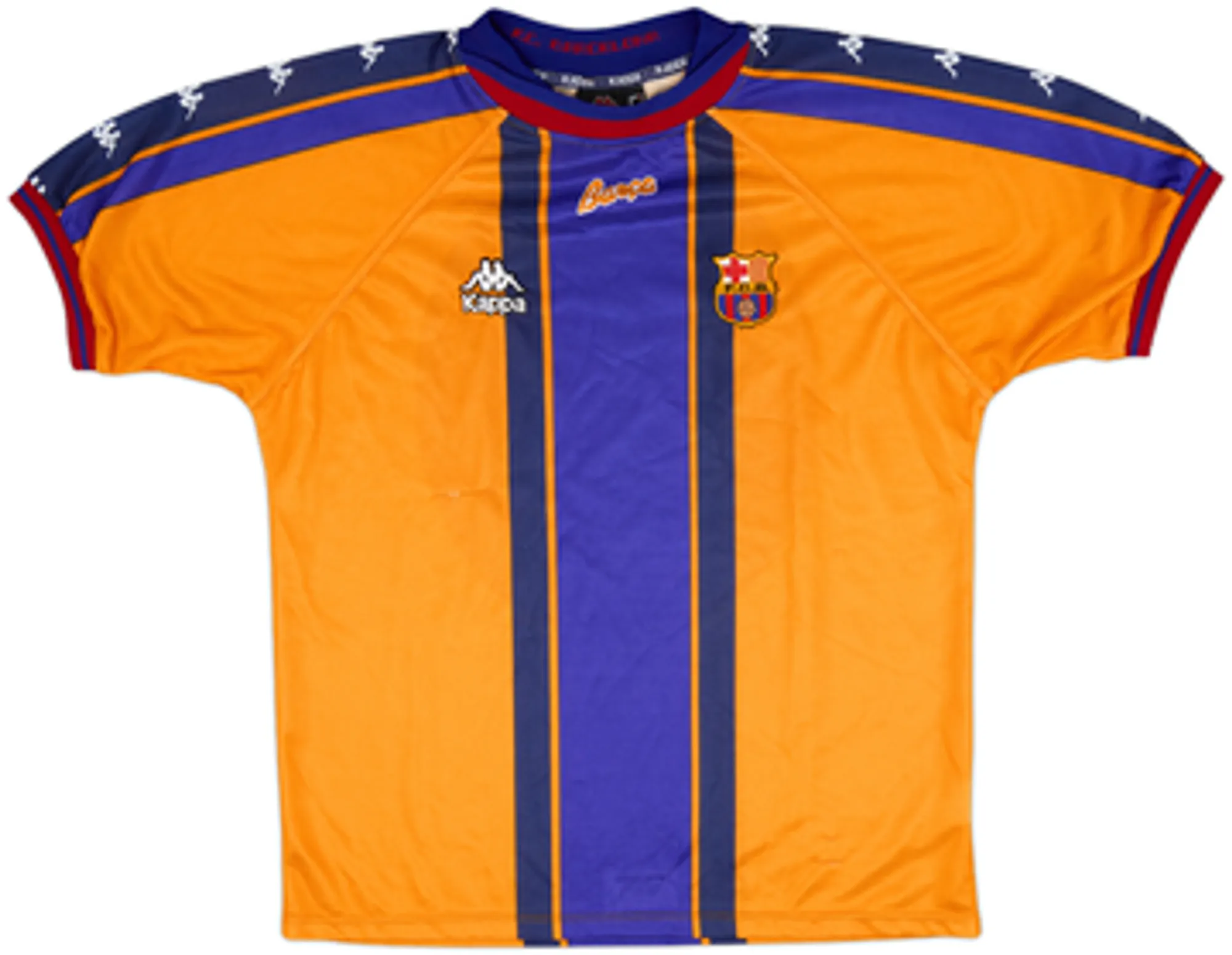 1997-98 Barcelona Away Shirt & Shorts - 8/10 - (M)