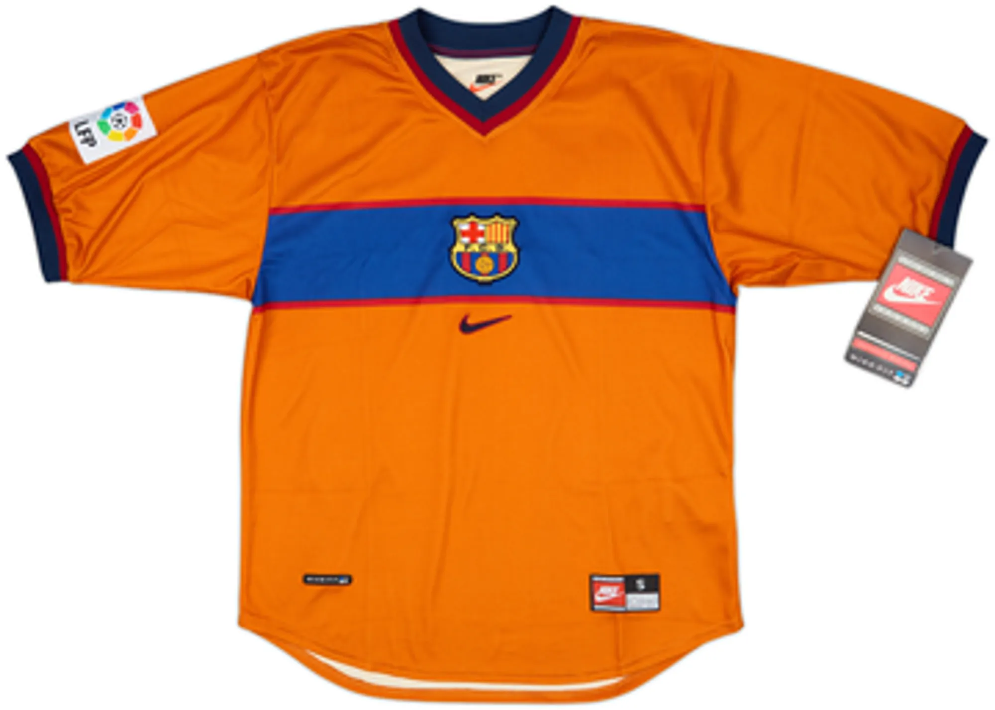 1998-00 Barcelona Third Shirt Rivaldo #11 (S)