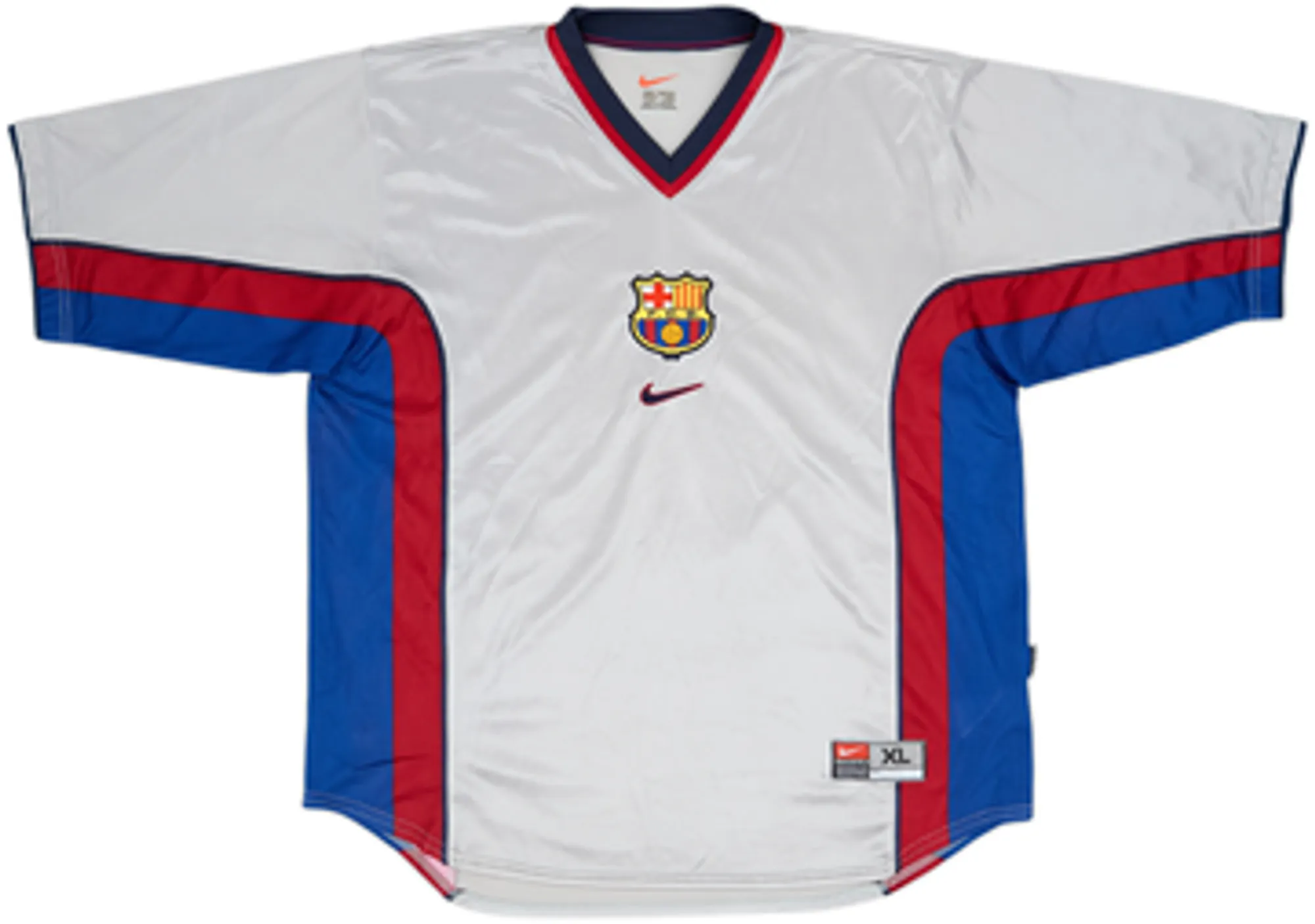 1998-01 Barcelona Away Shirt Rivaldo #11 - 9/10 - (XL)