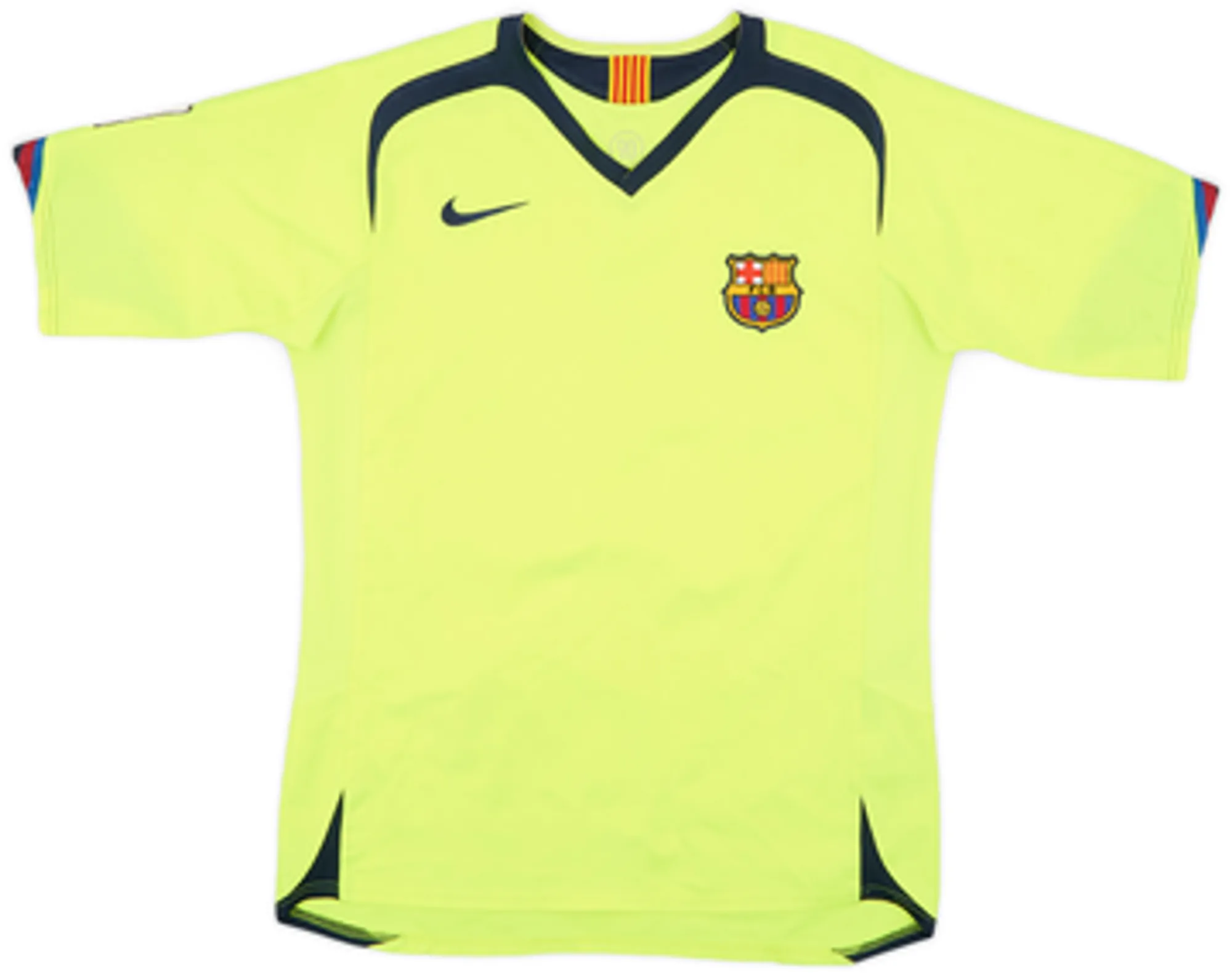 2005-06 Barcelona Away Shirt - 8/10 - (S.Boys)