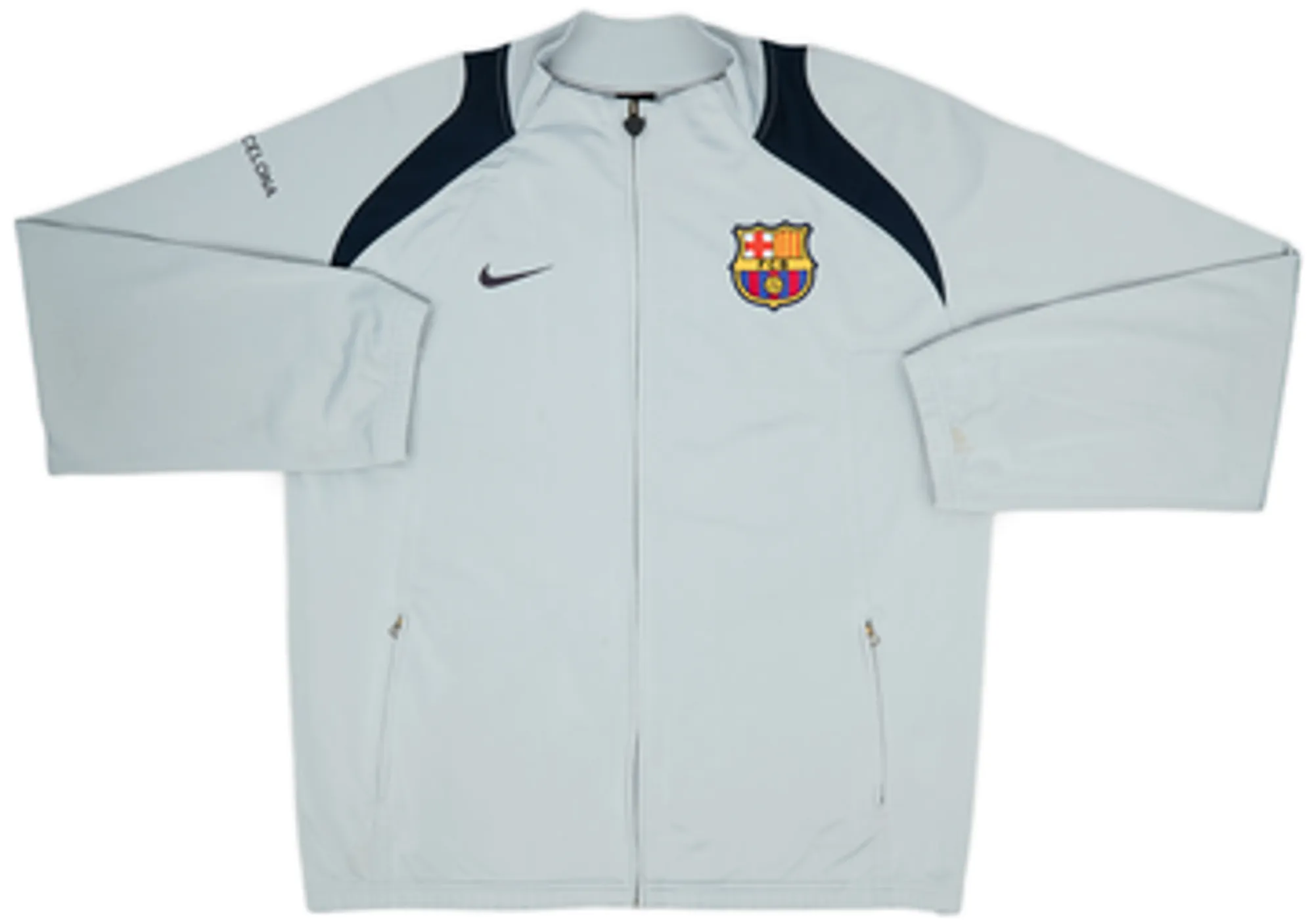 2005-06 Barcelona Nike Track Jacket - 8/10 - (L)