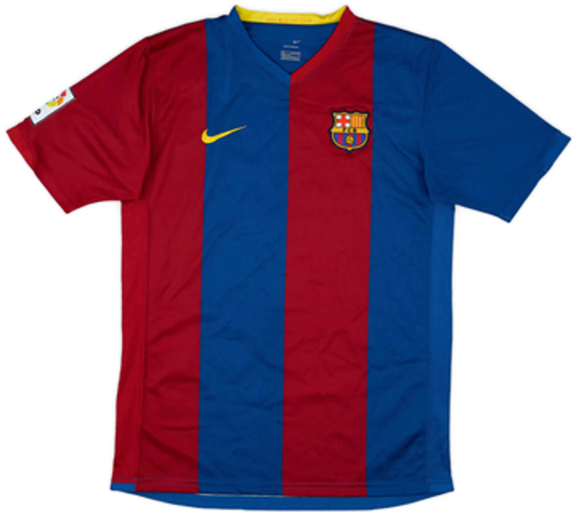 2006-07 Barcelona Home Shirt - 8/10 - (XL.Boys)