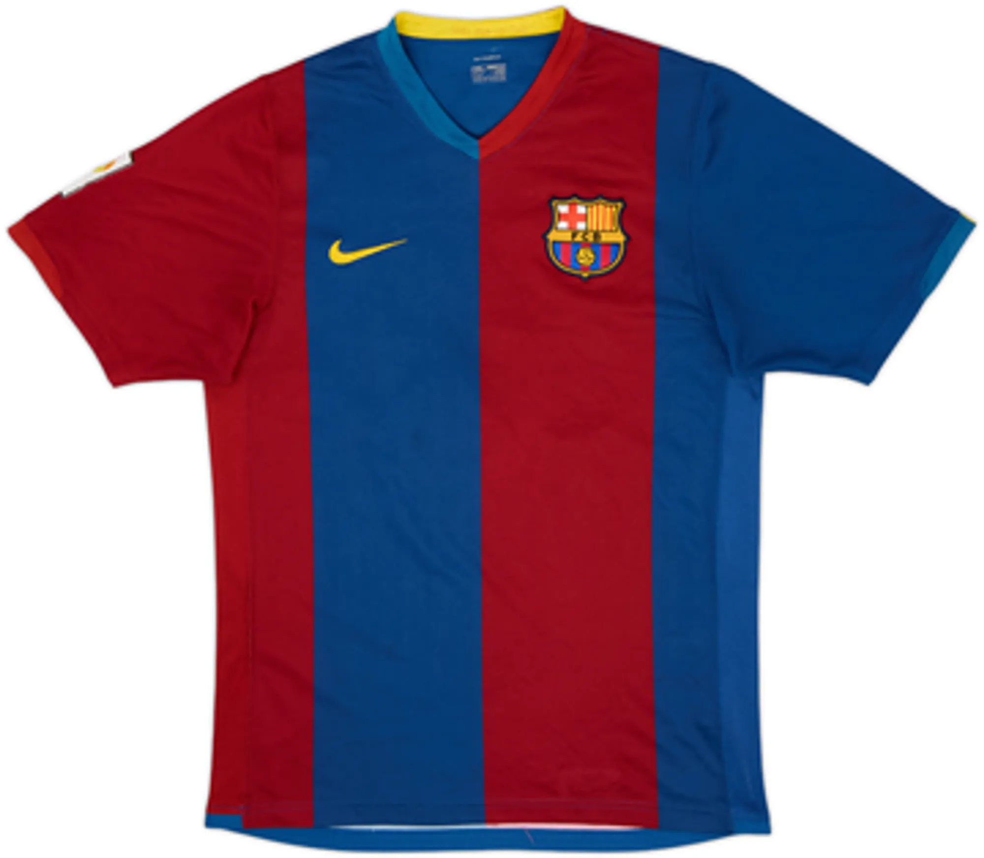 2006-07 Barcelona Home Shirt Messi #19 - 8/10 - (L)