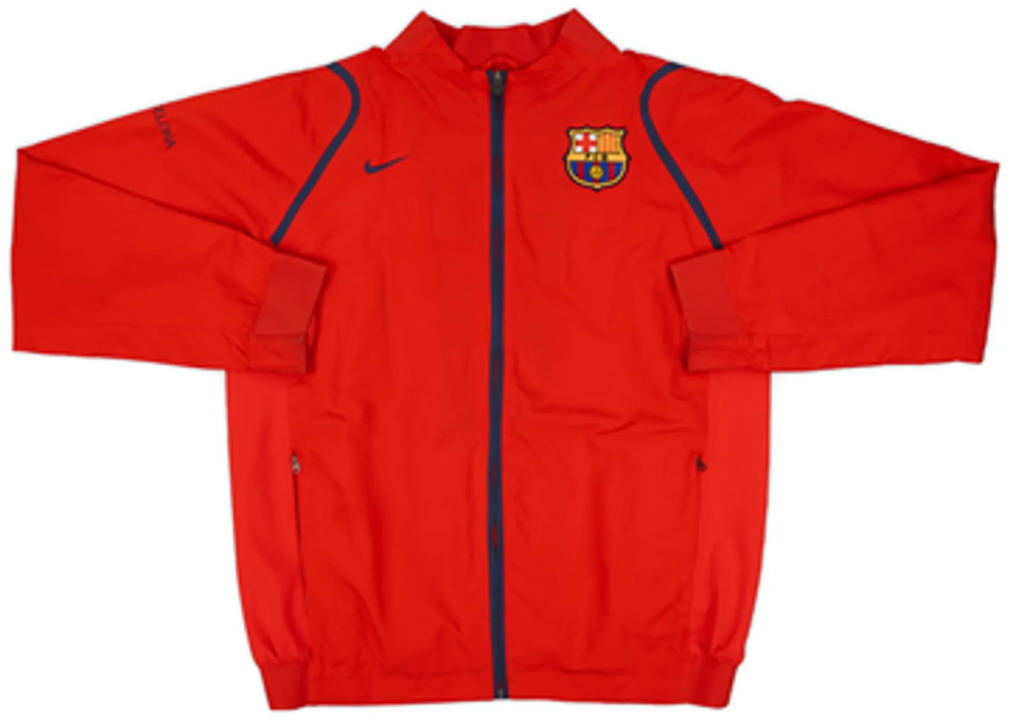 2006-07 Barcelona Nike Track Jacket - 8/10 - (L)