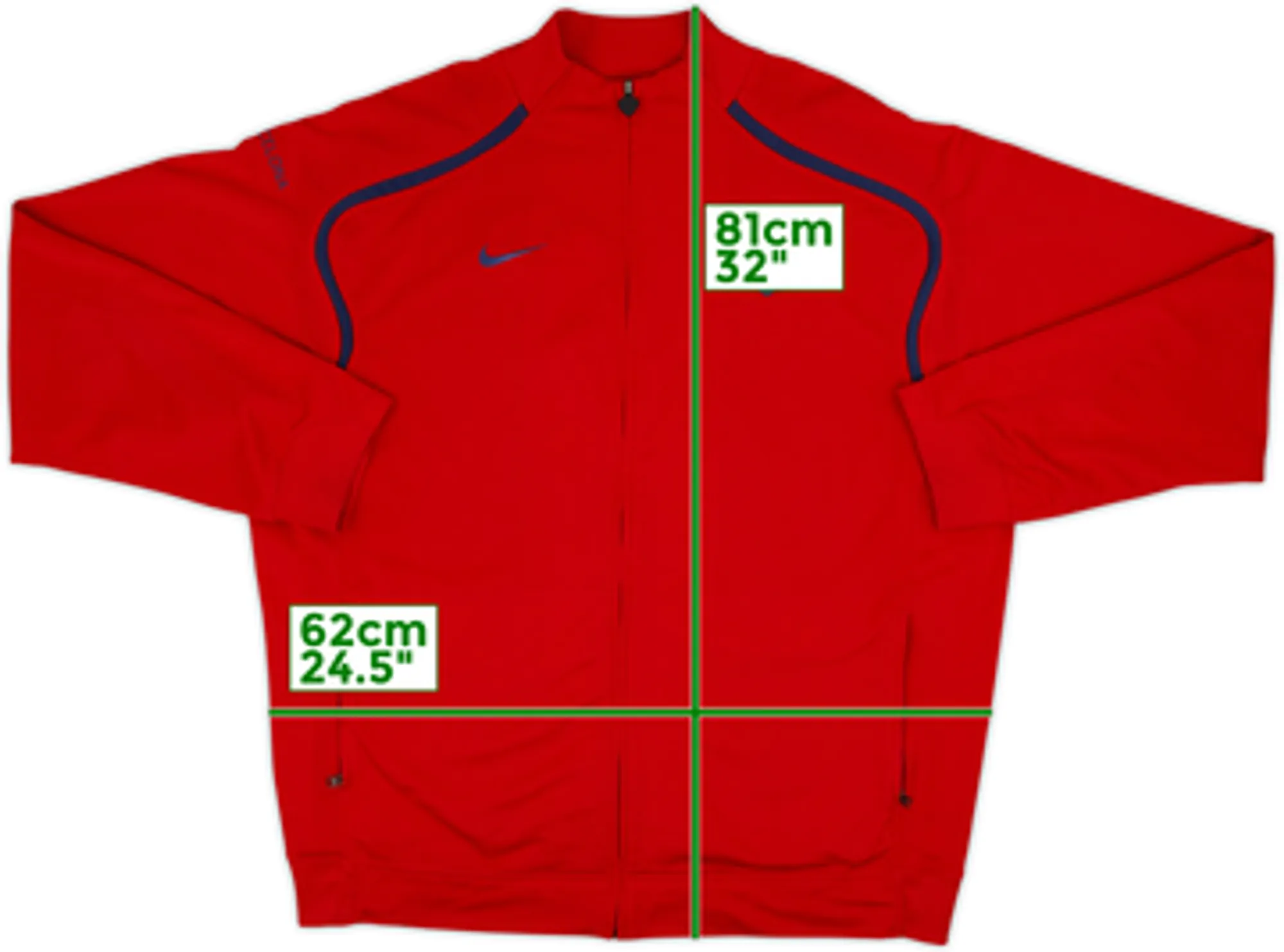 2006-07 Barcelona Nike Track Jacket - 9/10 - (L)