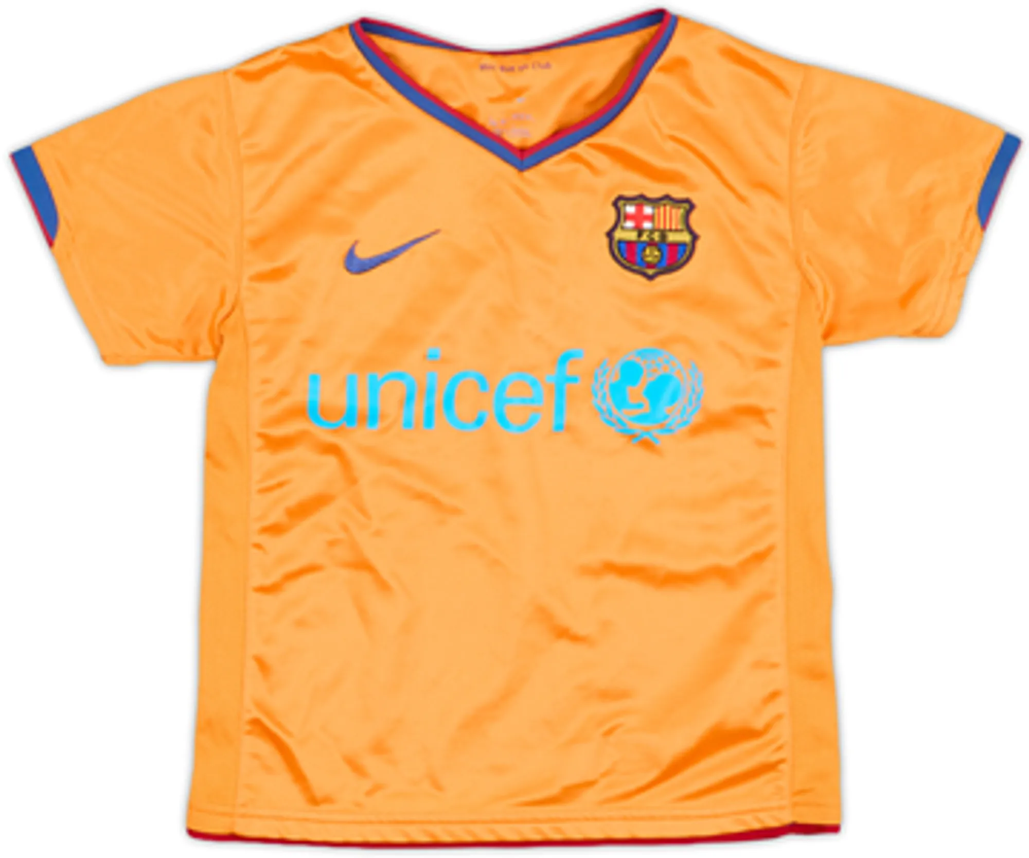 2006-08 Barcelona Away Shirt & Shorts - 9/10 - (4-5 Years)
