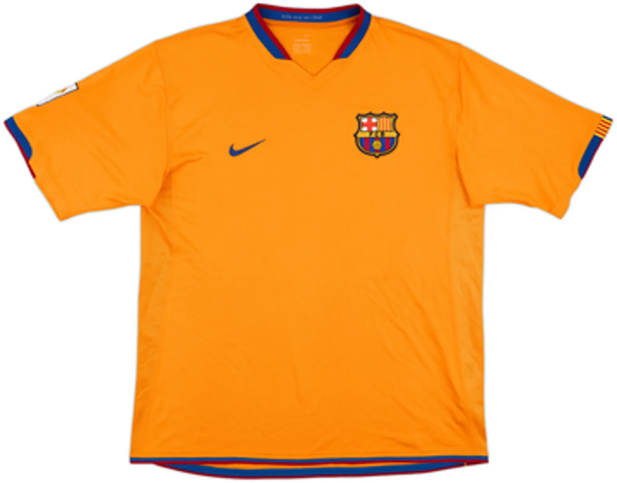 2006-08 Barcelona Away Shirt Messi #19 - 5/10 - (S)