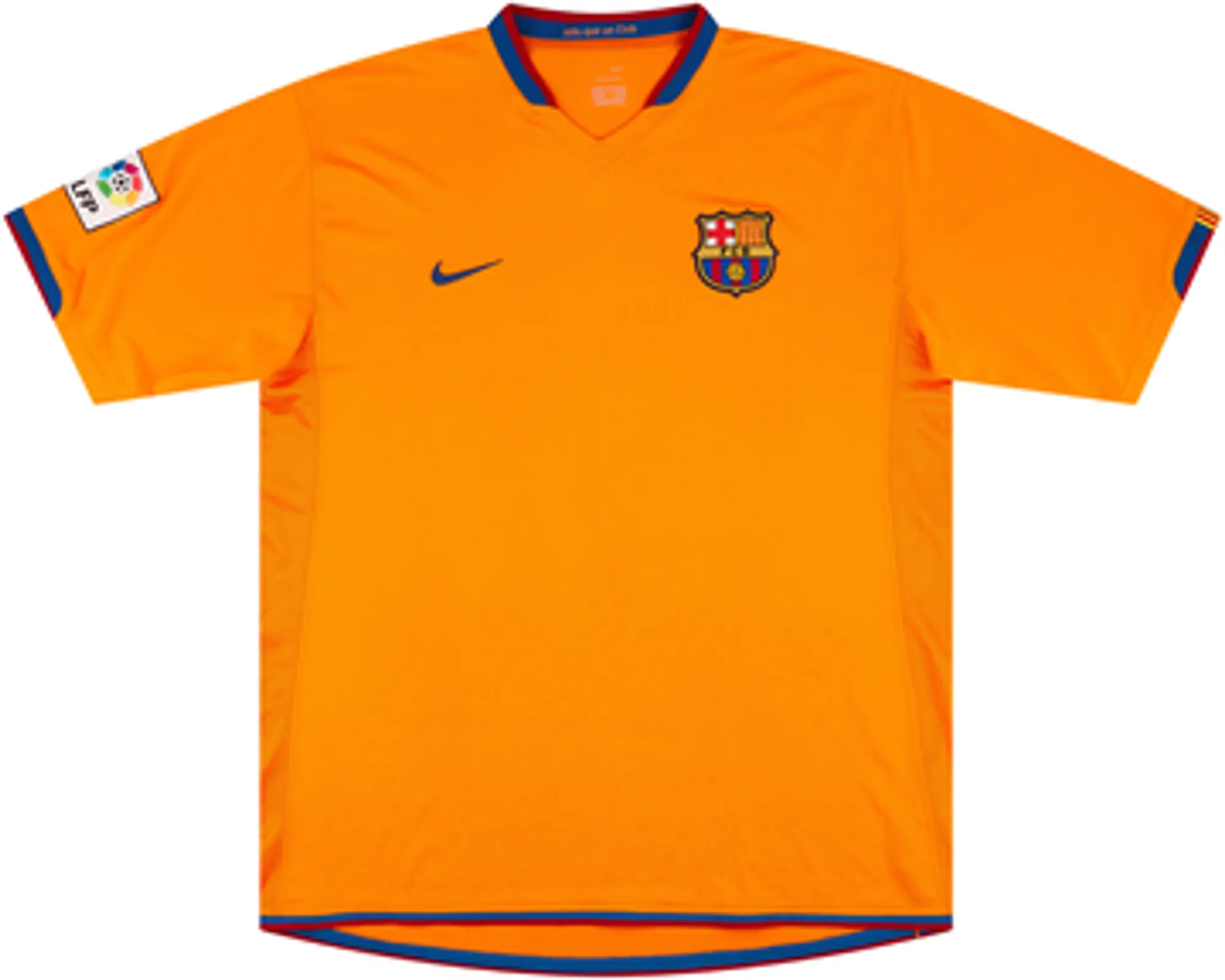2006-08 Barcelona Away Shirt Messi #19EXL