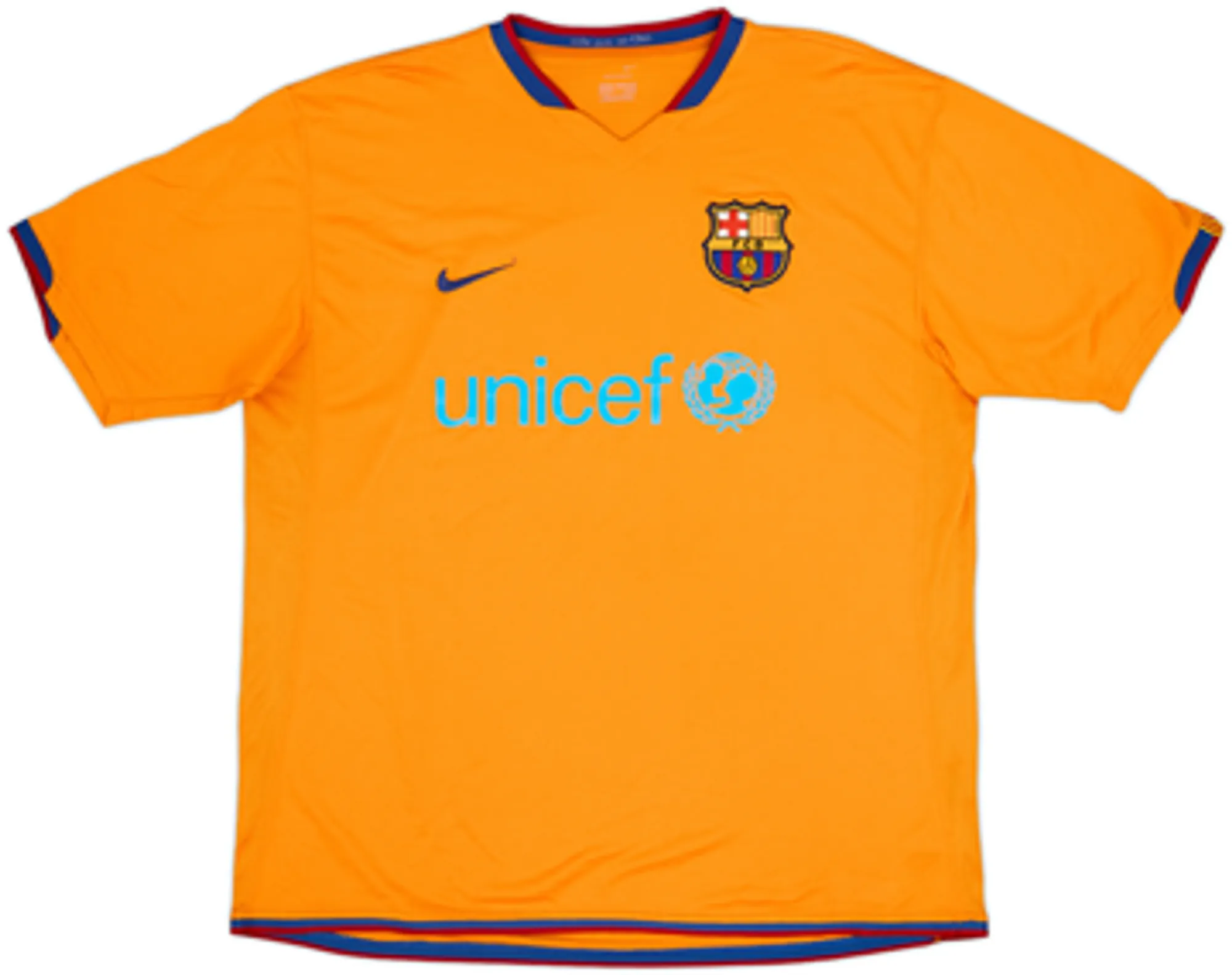 2006-08 Barcelona Away Shirt Ronaldinho #10 - 8/10 - (S)