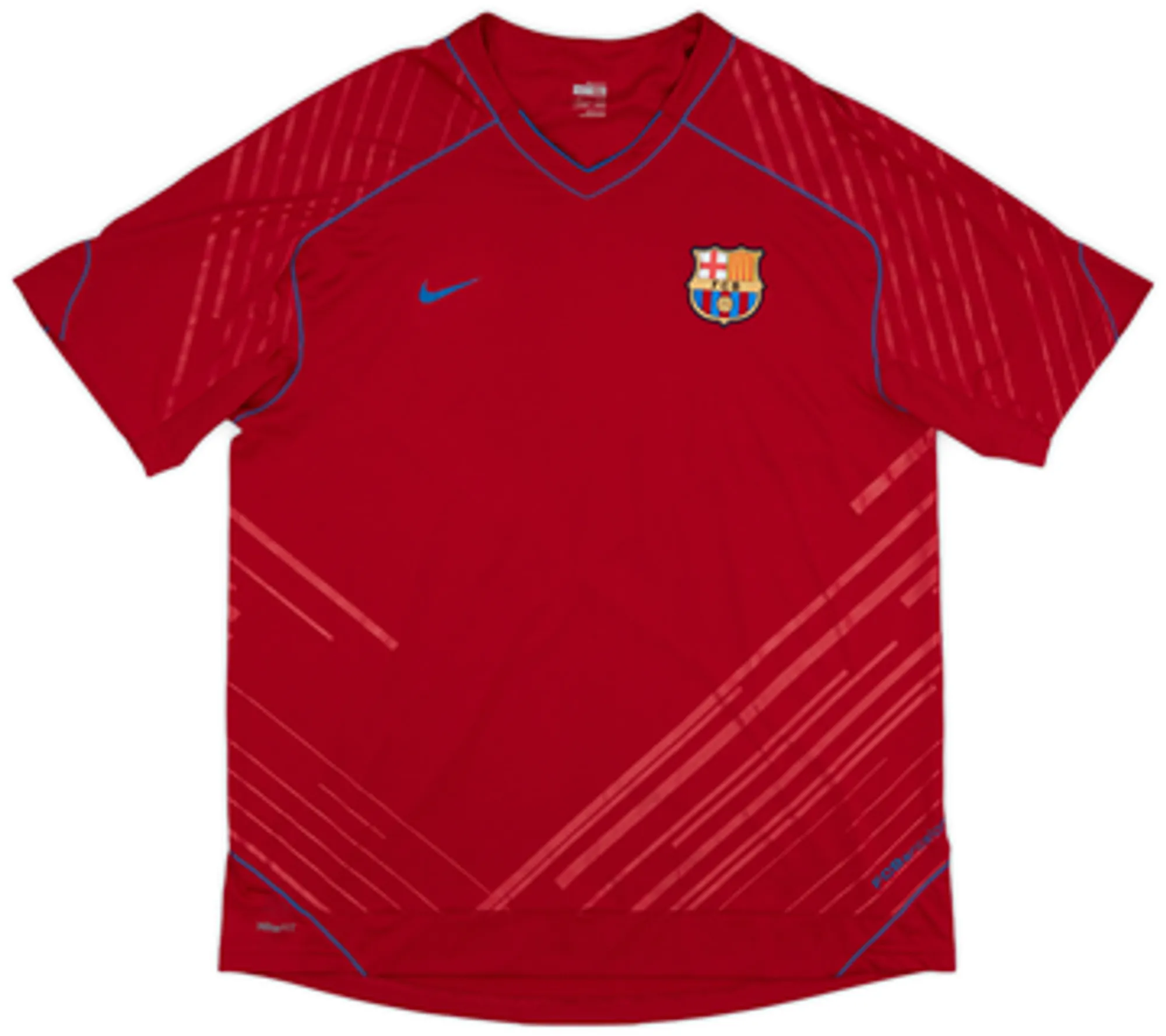2007-08 Barcelona Nike Training Shirt - 7/10 - (XL)