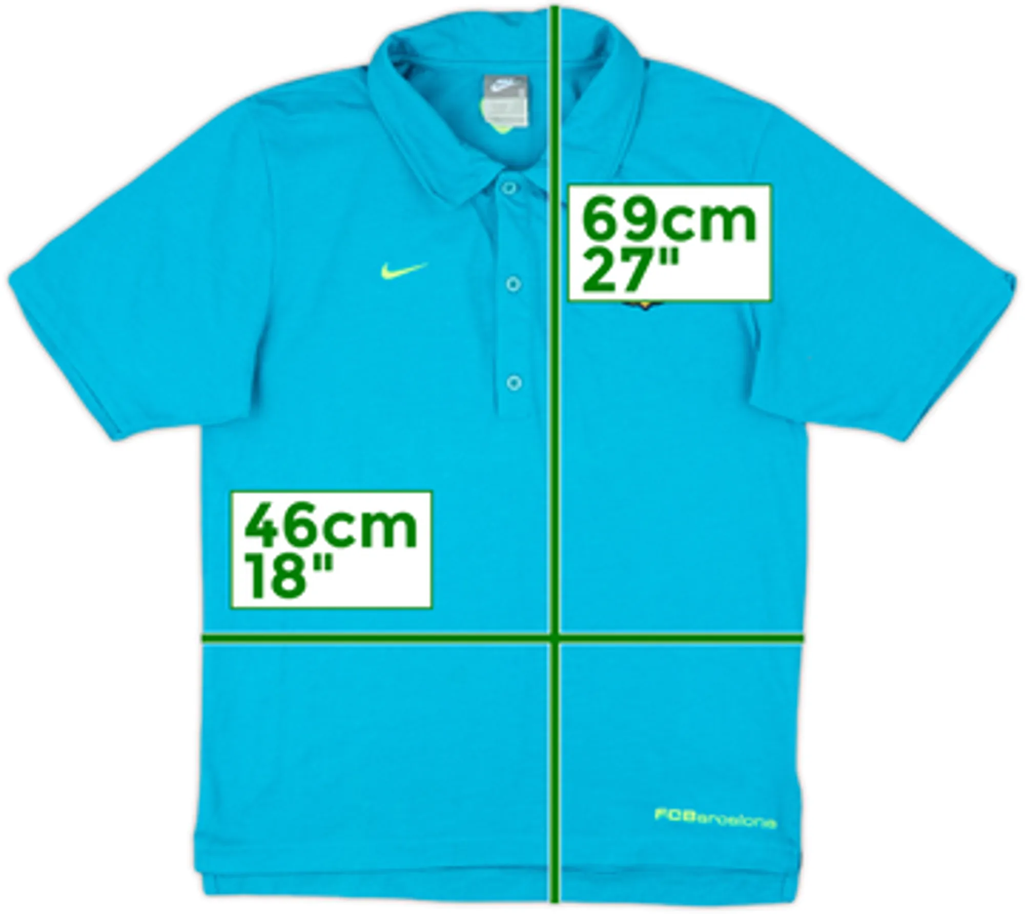 2008-09 Barcelona Nike Polo Shirt - 7/10 - (S)