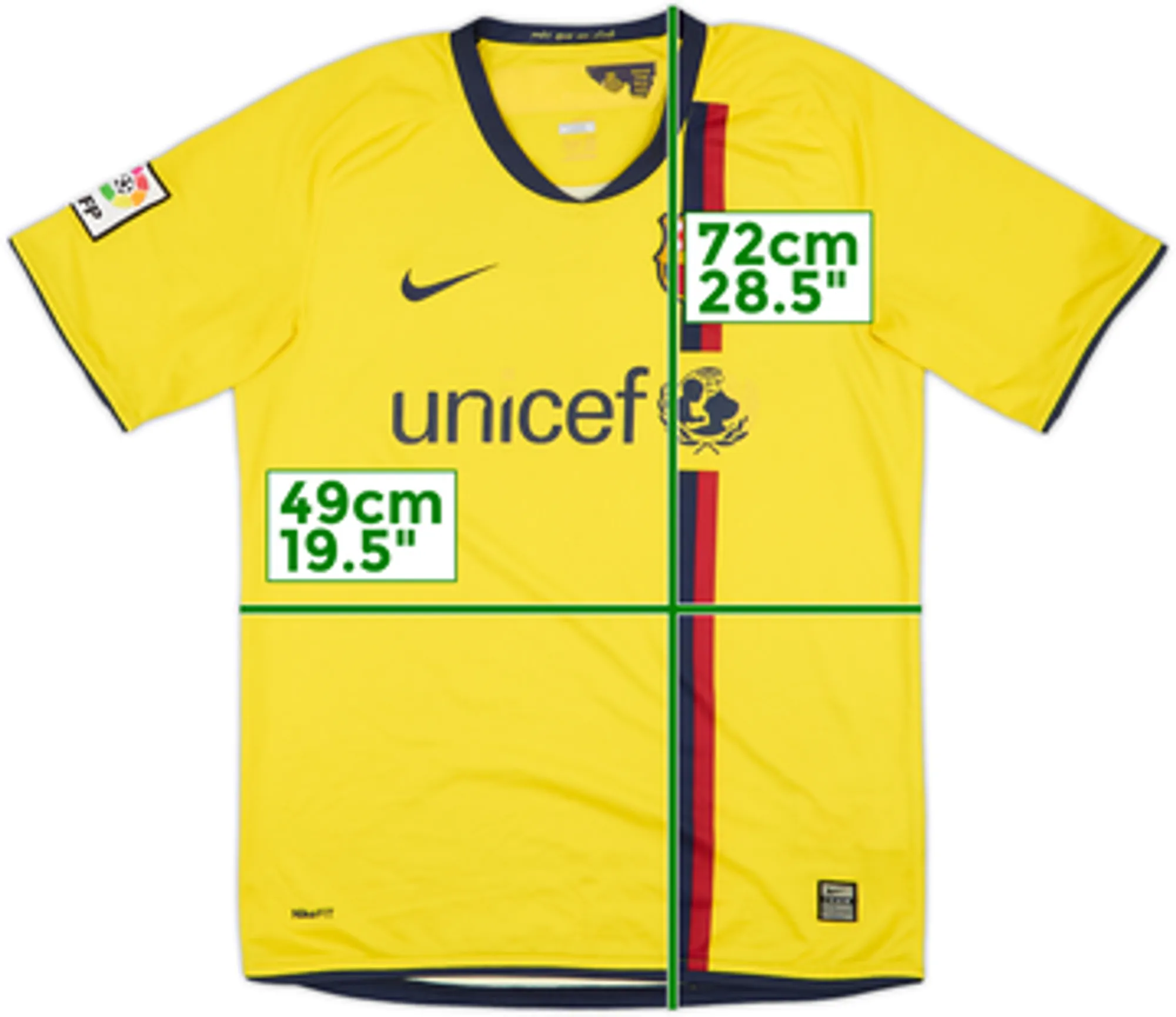 2008-10 Barcelona Away Shirt - 4/10 - (S)